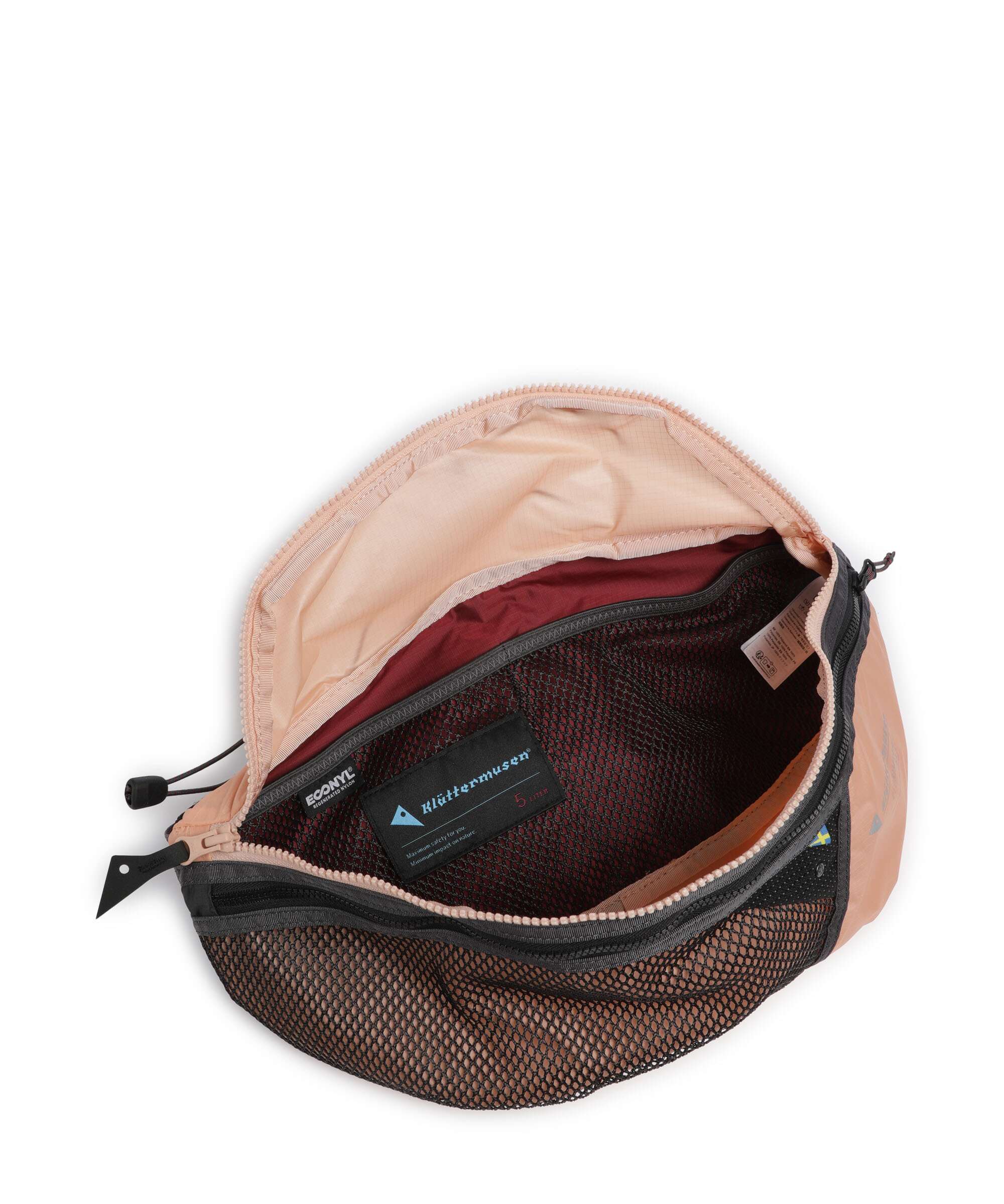 Klättermusen Eldrimner 5 Belt bag salmon - Image 6