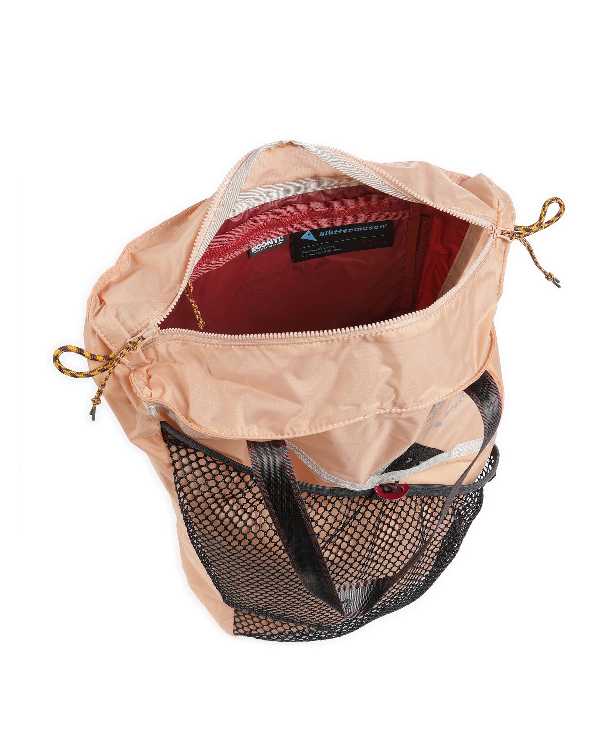 Klättermusen Gand 23 Backpack bag salmon - Image 6