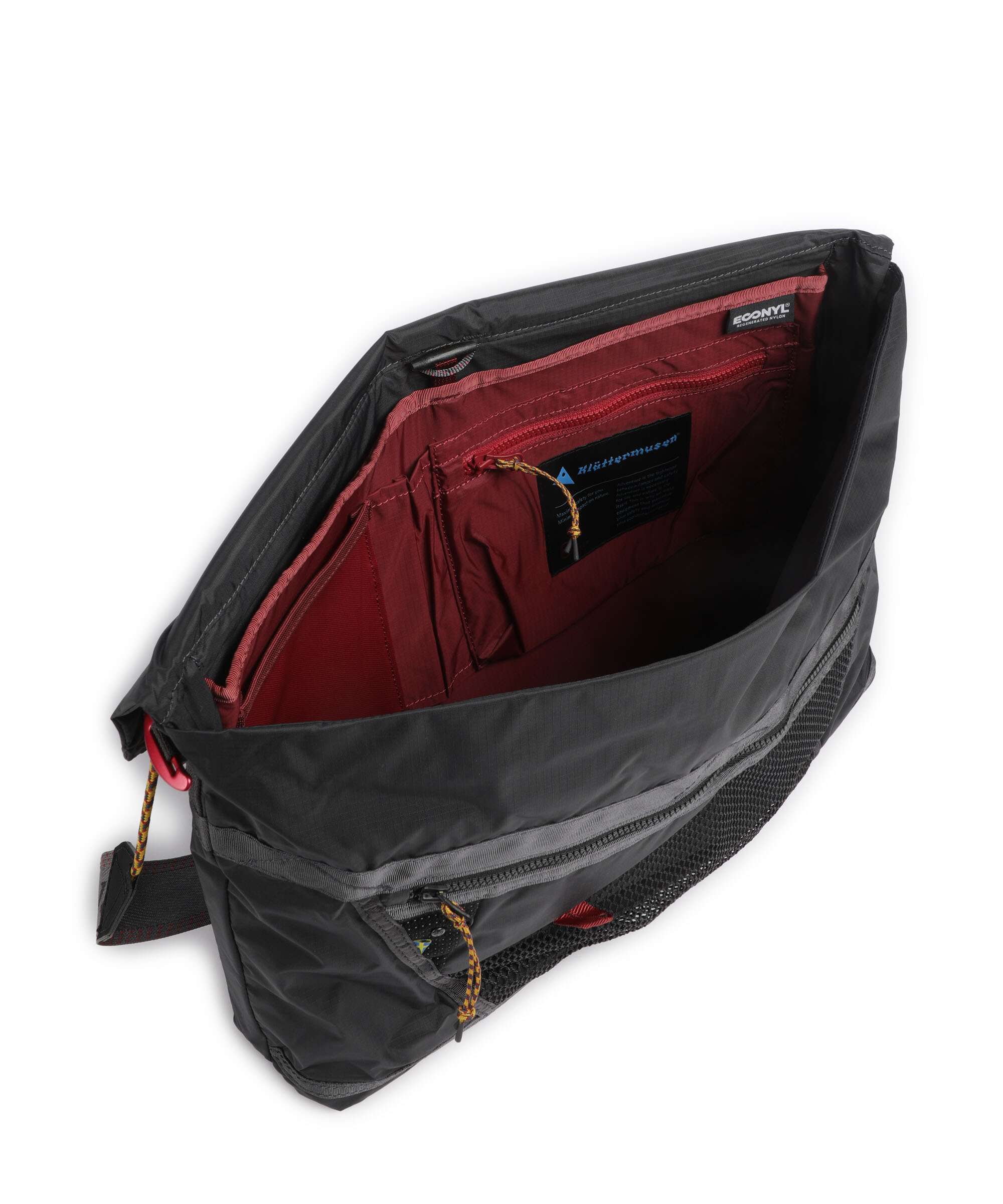 Klättermusen Grid Messenger bag raven - Image 6