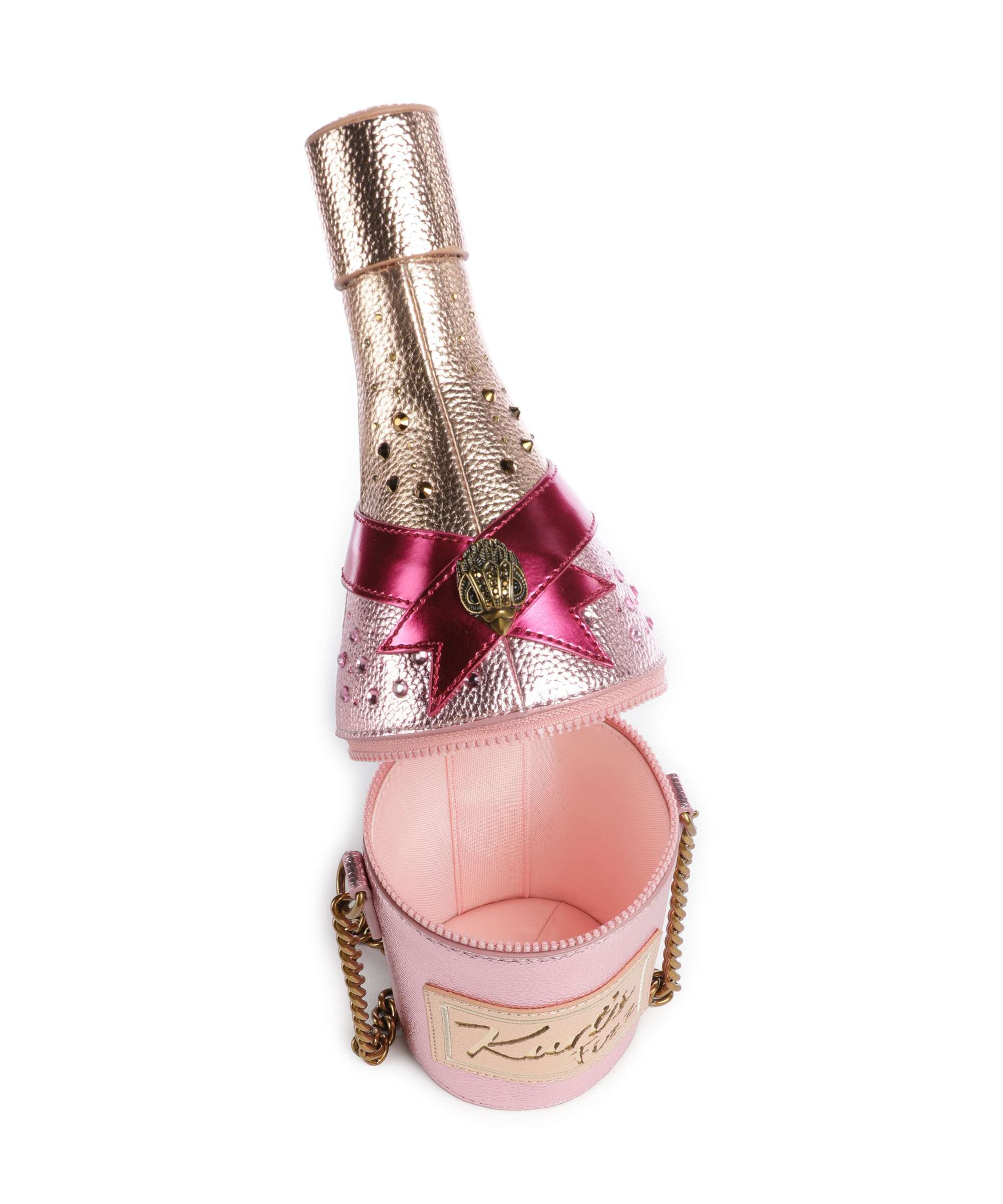 Kurt Geiger Champagne Bottle Crossbody bag pink - Image 6