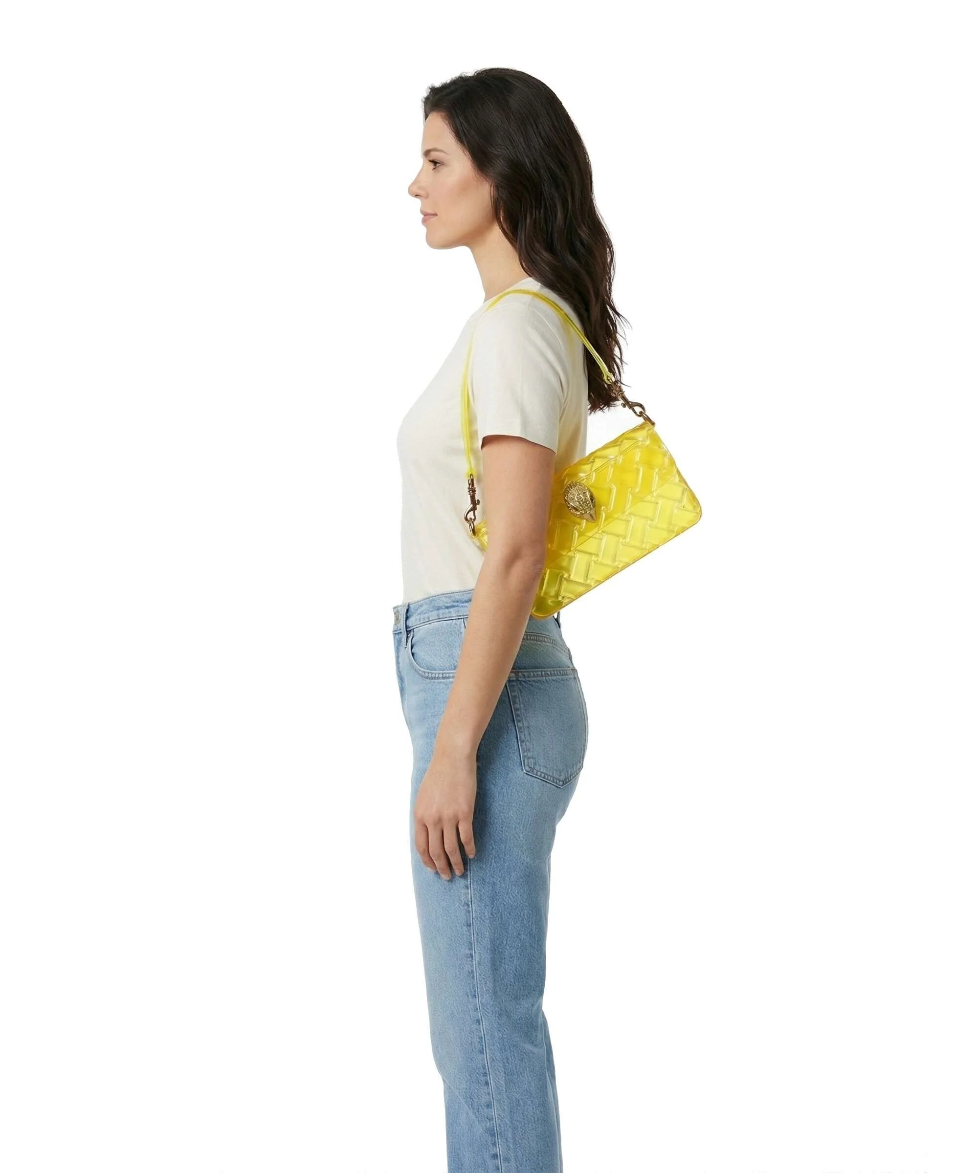 Kurt Geiger Jelly Kensington Shoulder bag yellow - Image 3