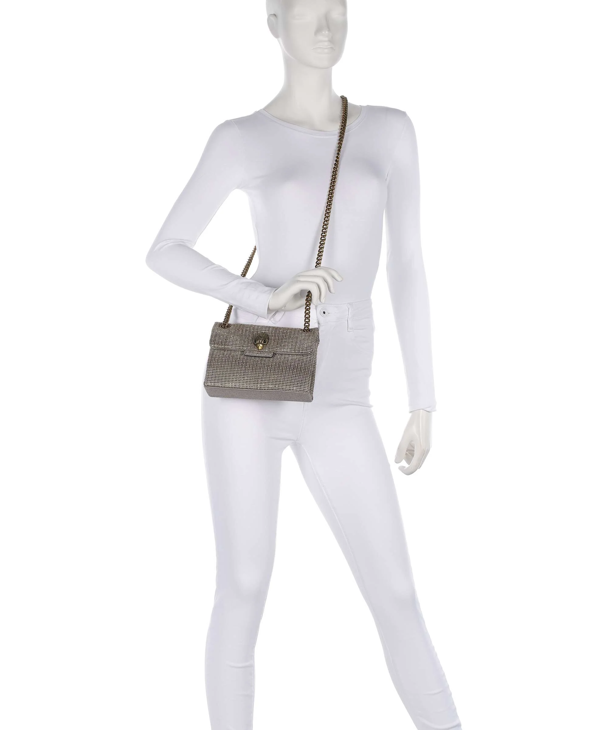 Kurt Geiger Kensington Mini Shoulder bag beige - Image 4