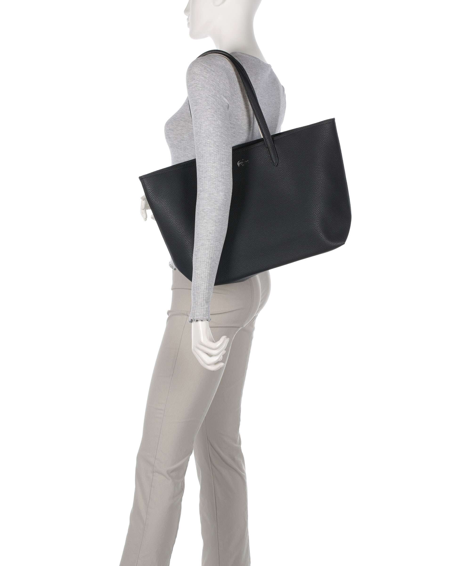 Lacoste Anna Tote bag noir farine - Image 3