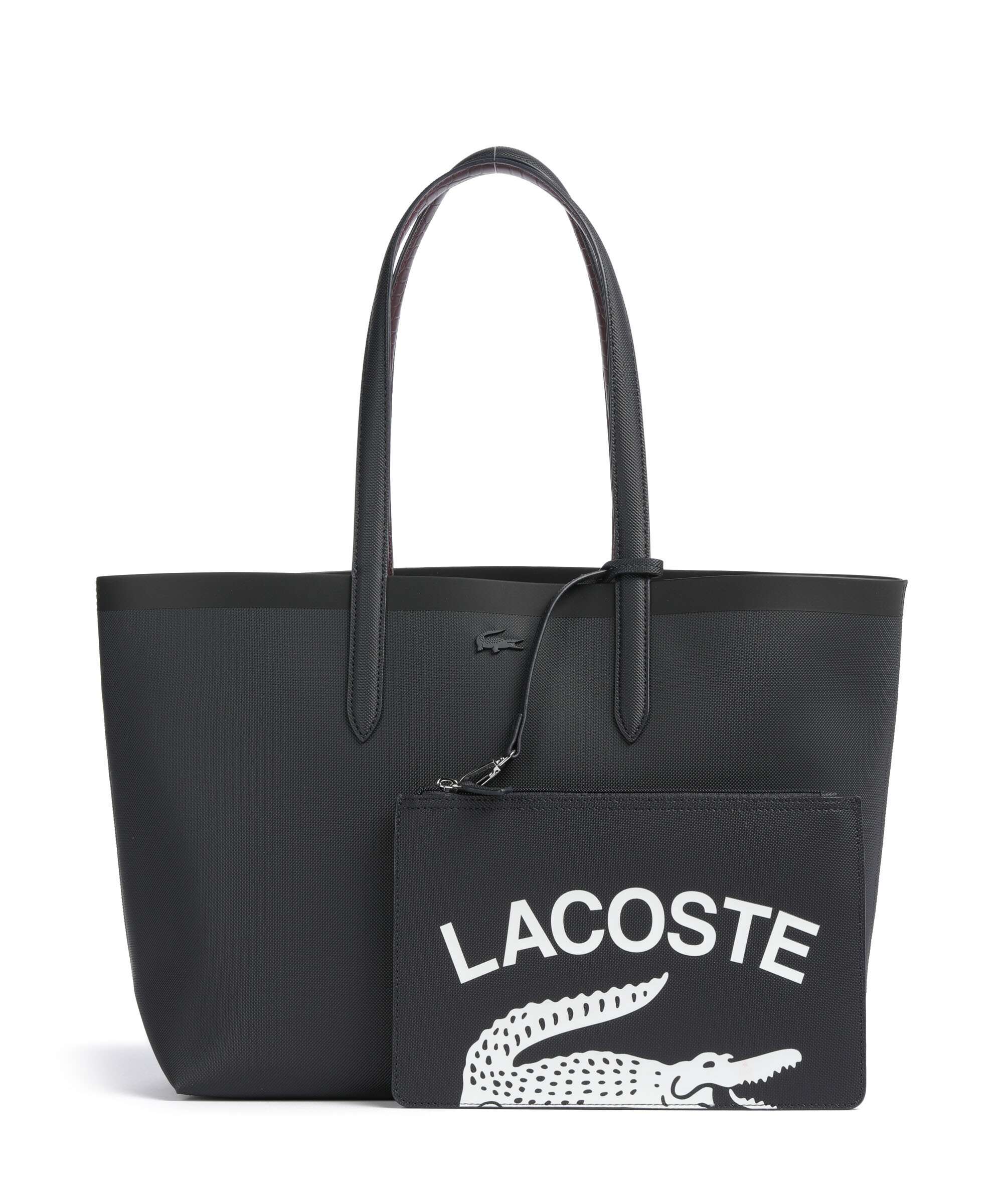Lacoste Anna Tote bag abimes croc emboss - Image 4