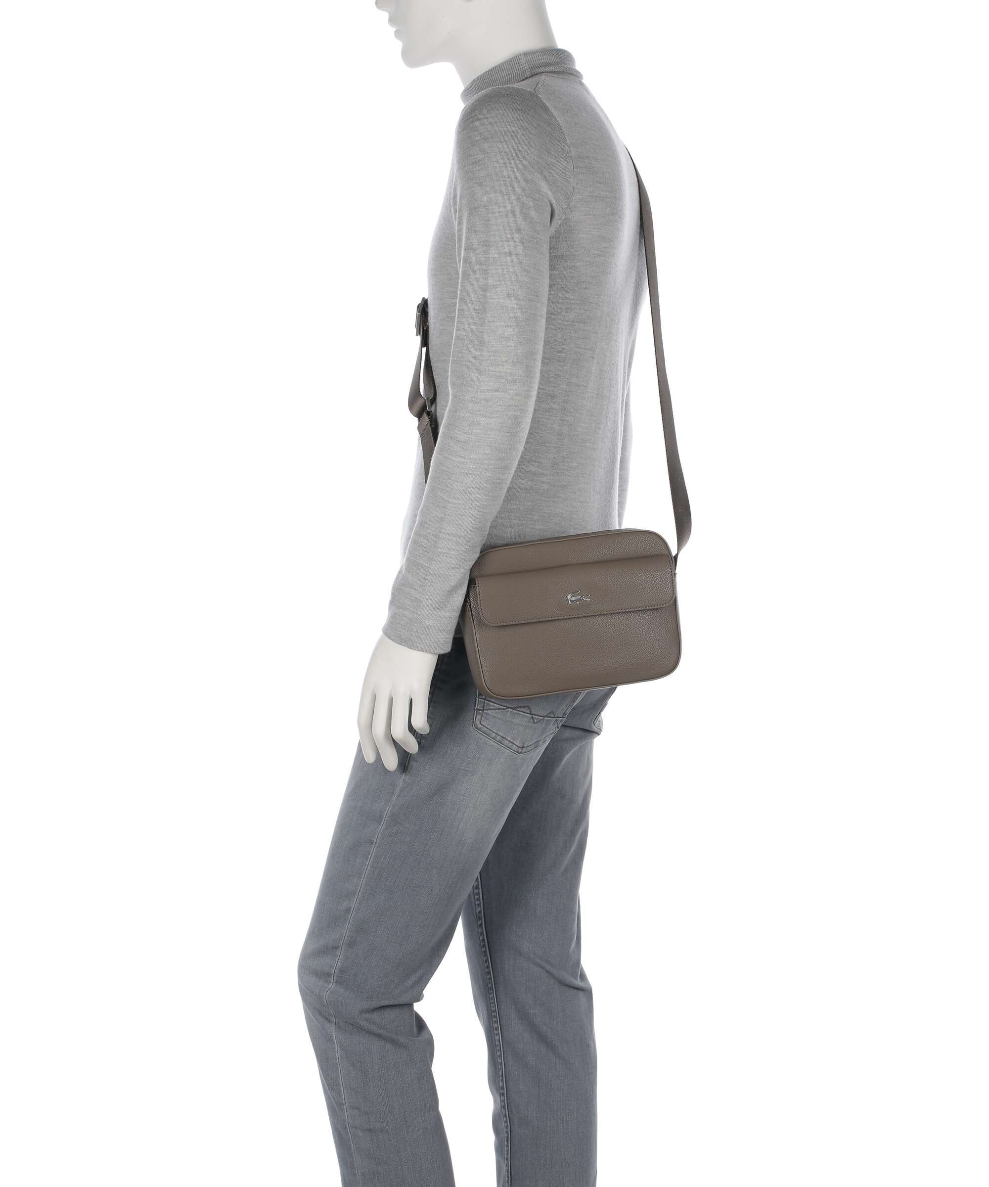 Lacoste Business Crossbody bag morel - Image 3