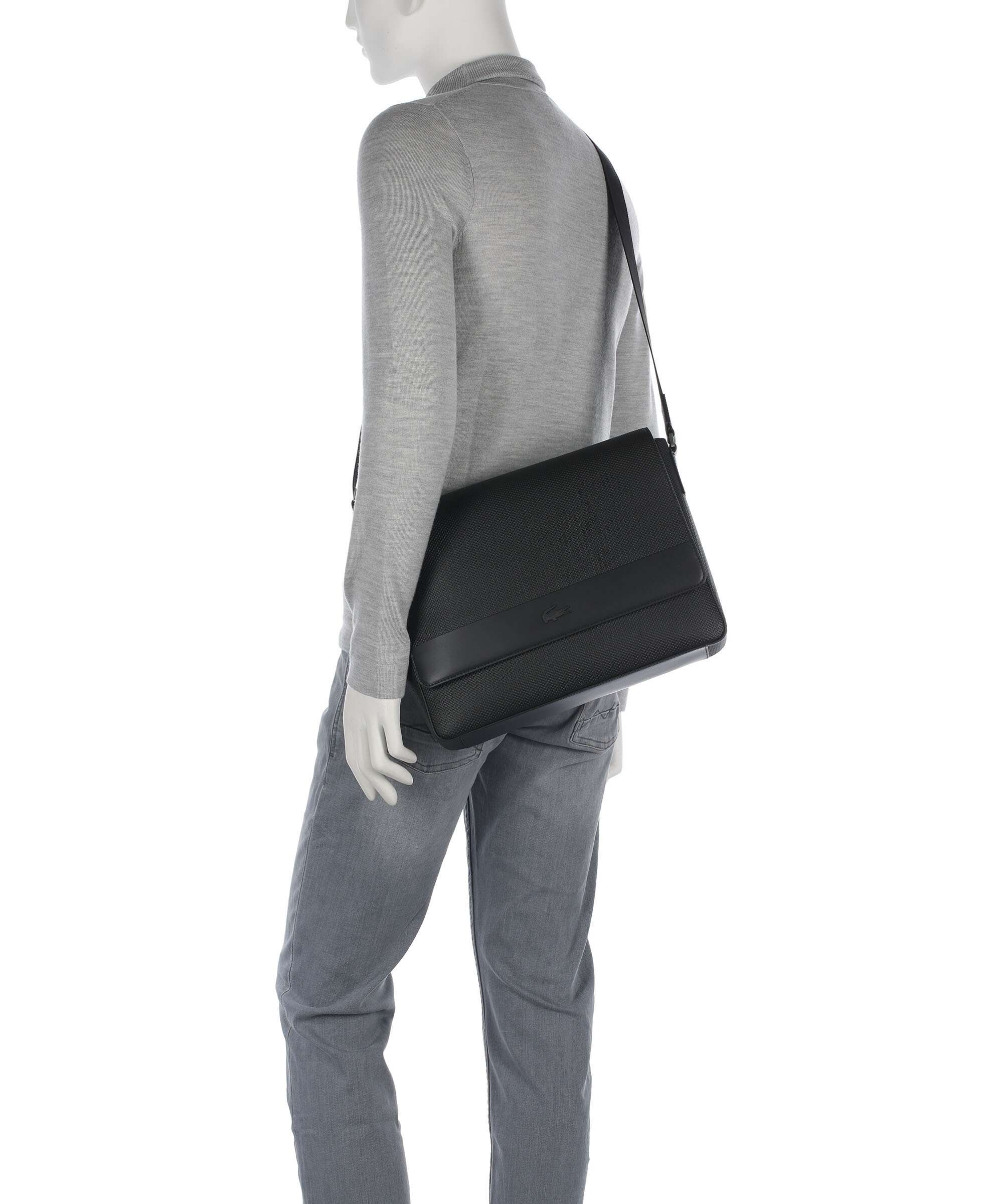 Lacoste Chantaco Messenger bag noir - Image 3