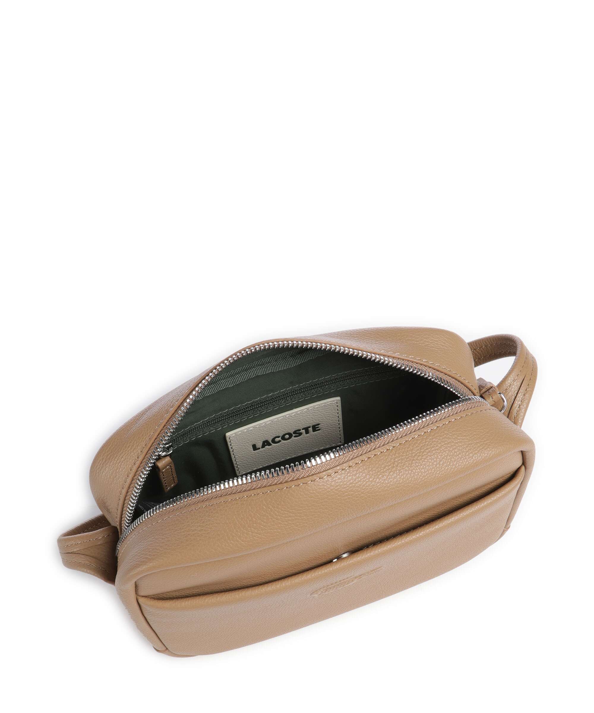 Lacoste City Court Crossbody bag warm beige - Image 6
