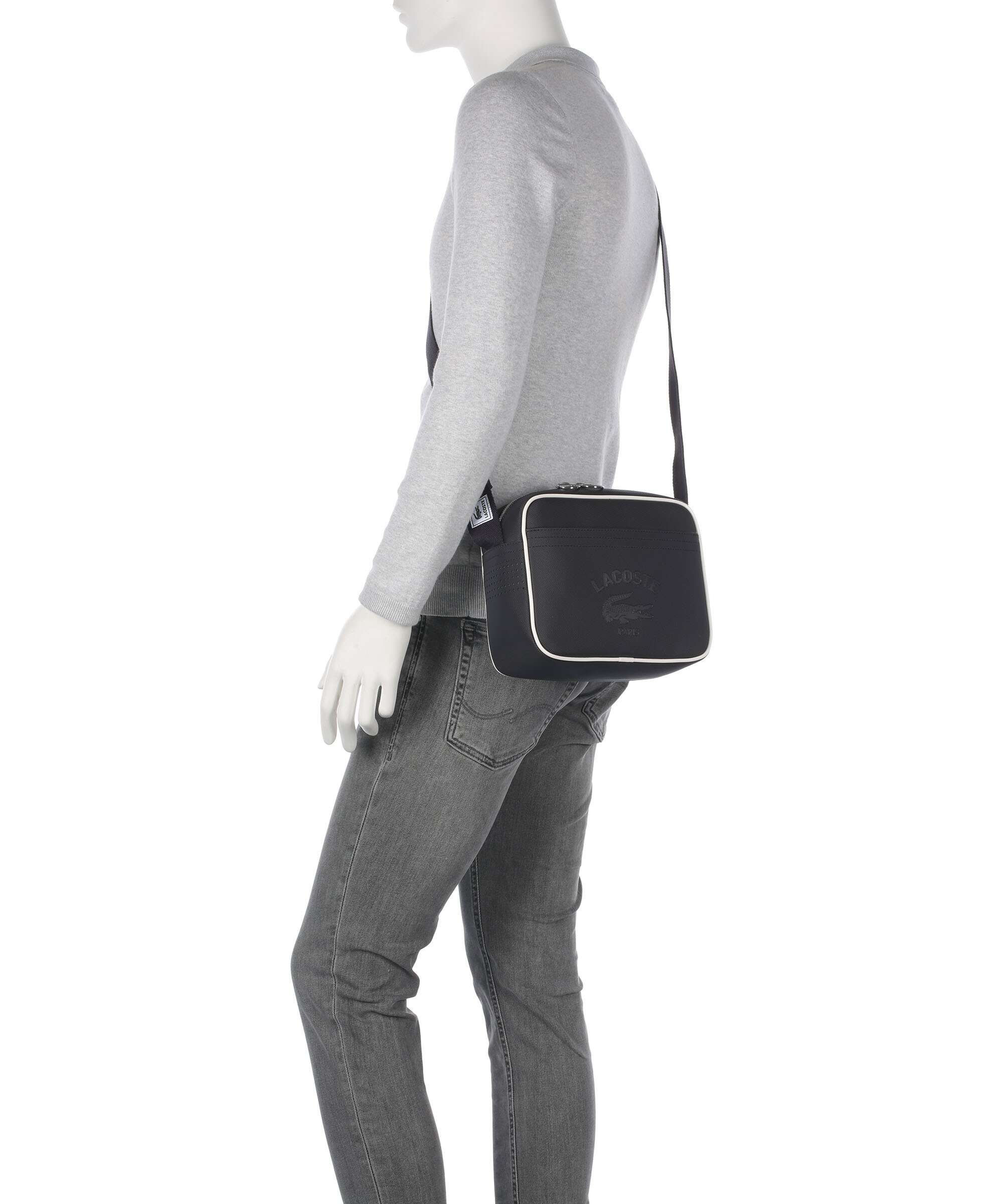 Lacoste Club 1930 Crossbody bag abimes farine - Image 3