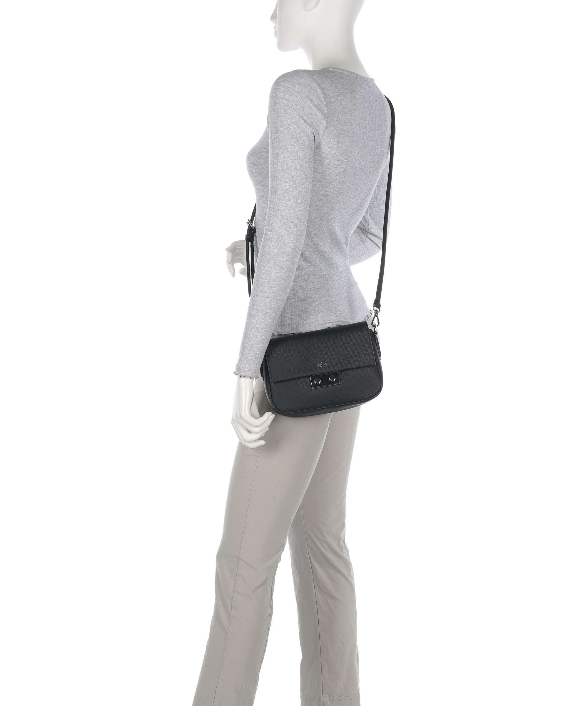 Lacoste Daily City Crossbody bag noir - Image 3