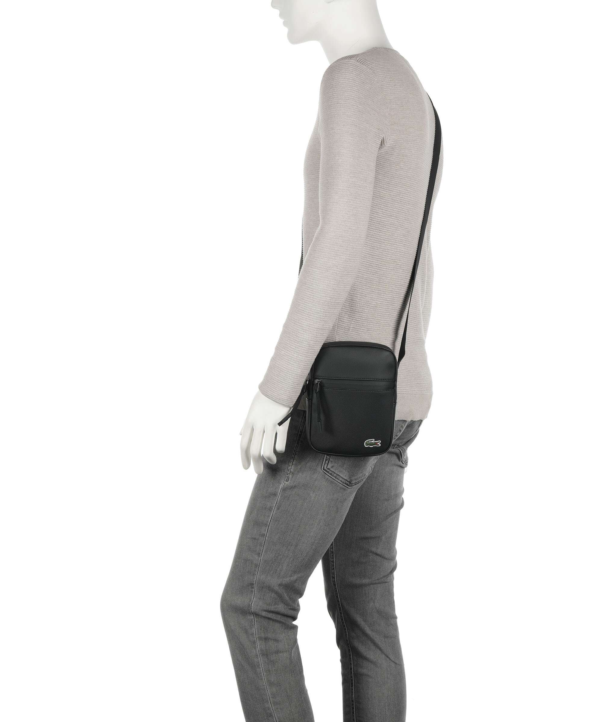 Lacoste LCST Crossbody bag noir - Image 3