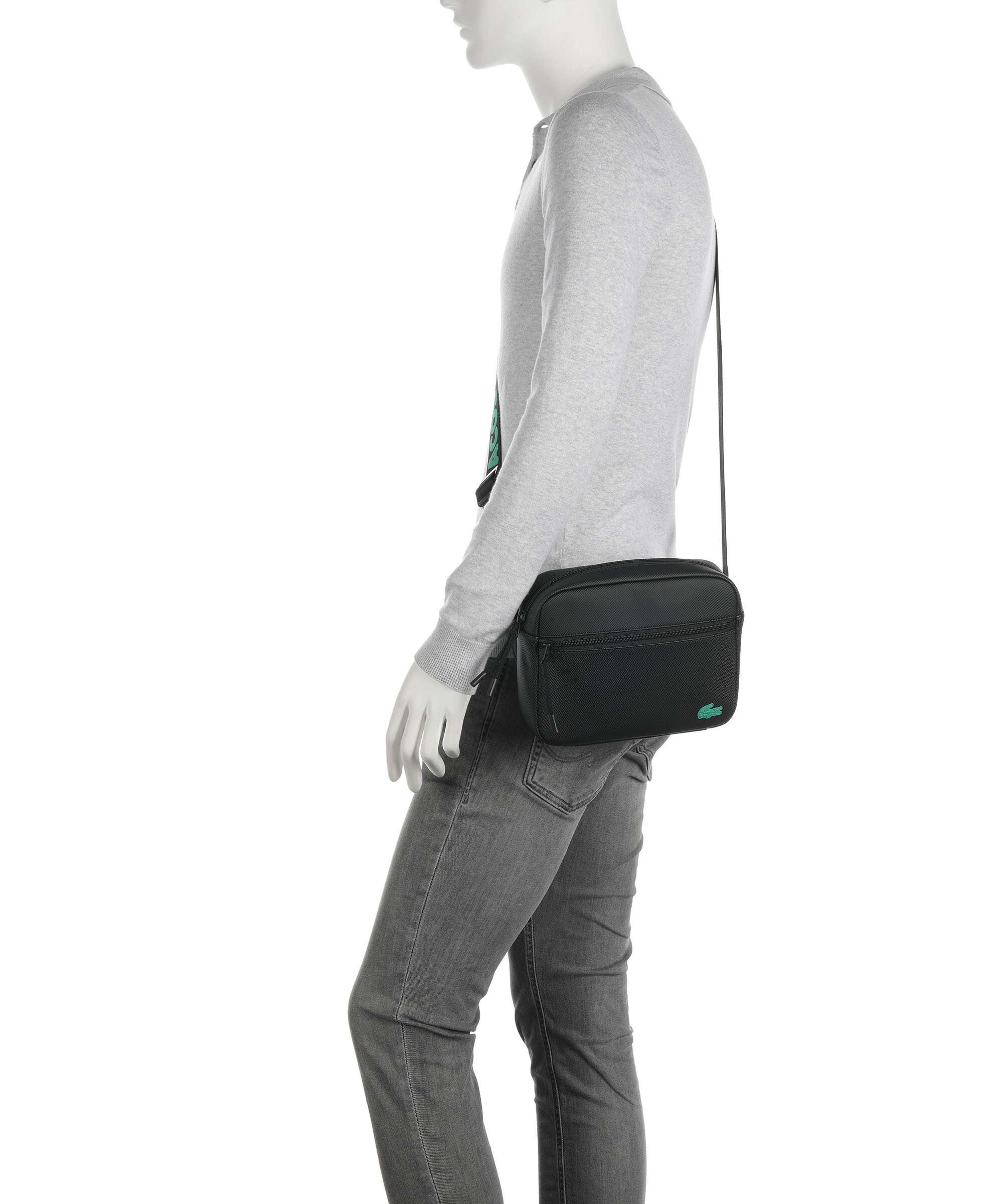 Lacoste LCST Crossbody bag noir - Image 3