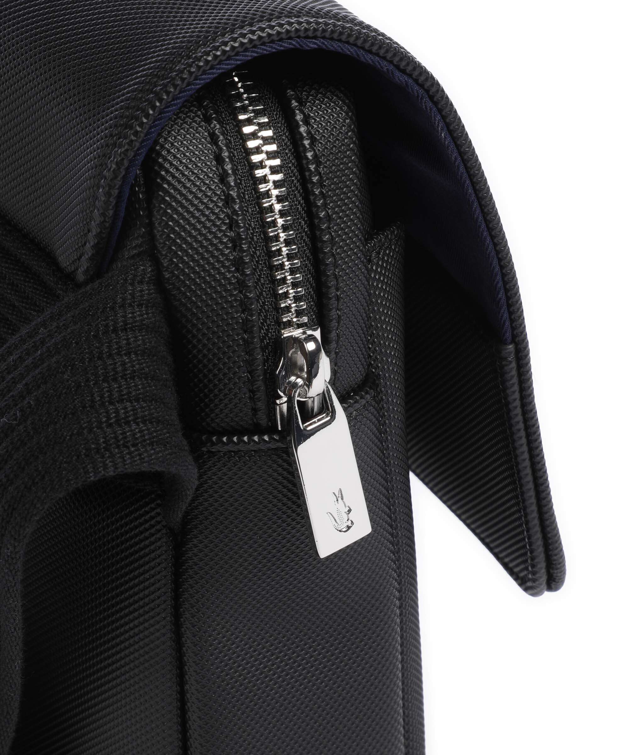 Lacoste Mens Classic Messenger bag noir - Image 4