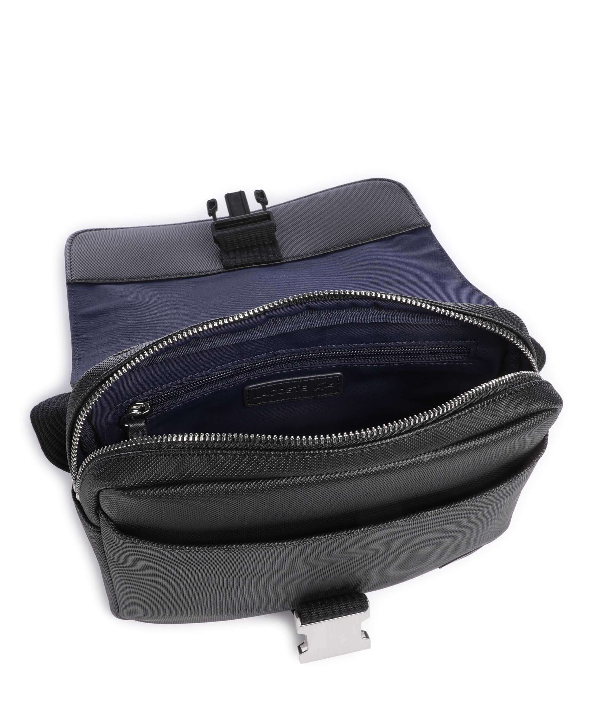 Lacoste Mens Classic Messenger bag noir - Image 6