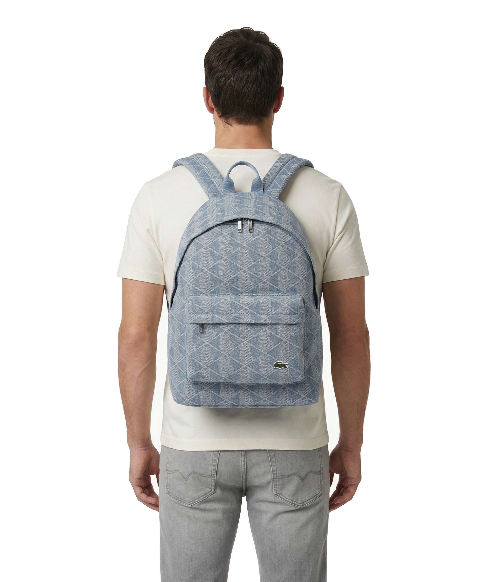 Lacoste Neocroc Jacquard Backpack tradewinds - Image 3