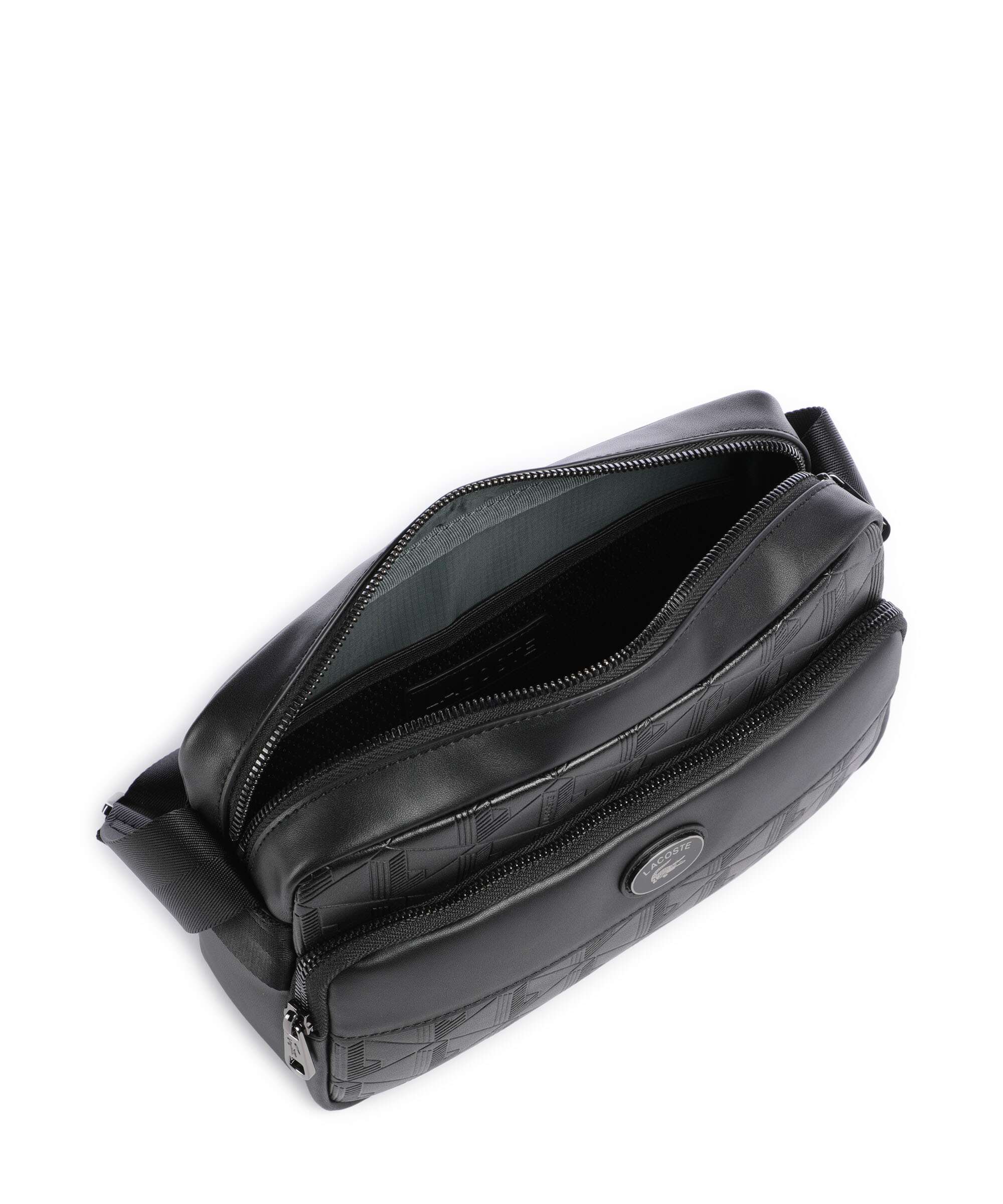 Lacoste Nomogramme Crossbody bag noir - Image 5