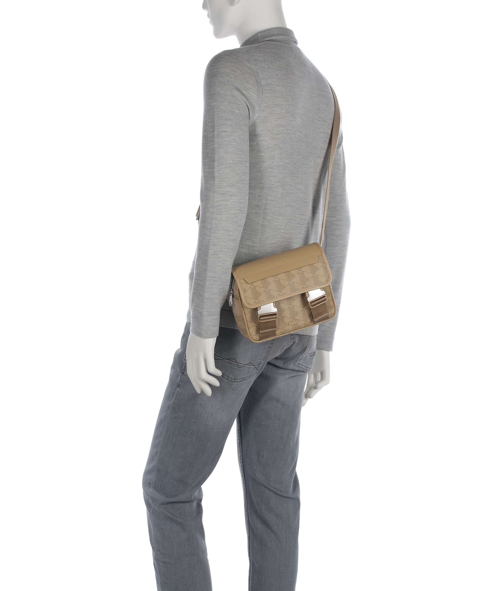 Lacoste The Blend Crossbody bag monogram/viennois/otter - Image 3