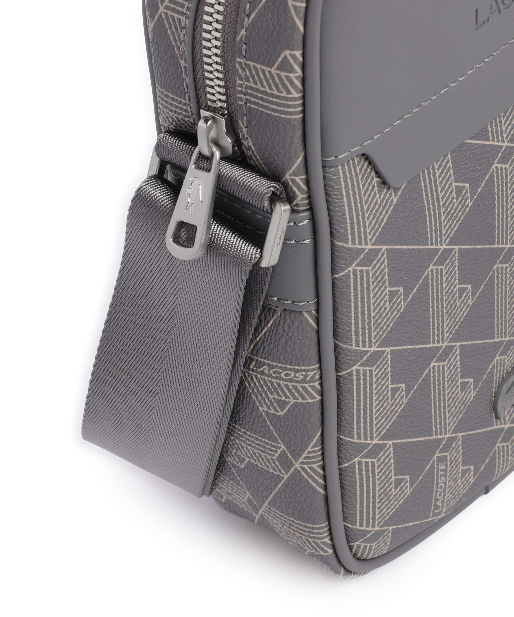 Lacoste The Blend Crossbody bag mono castlerock/string - Image 4