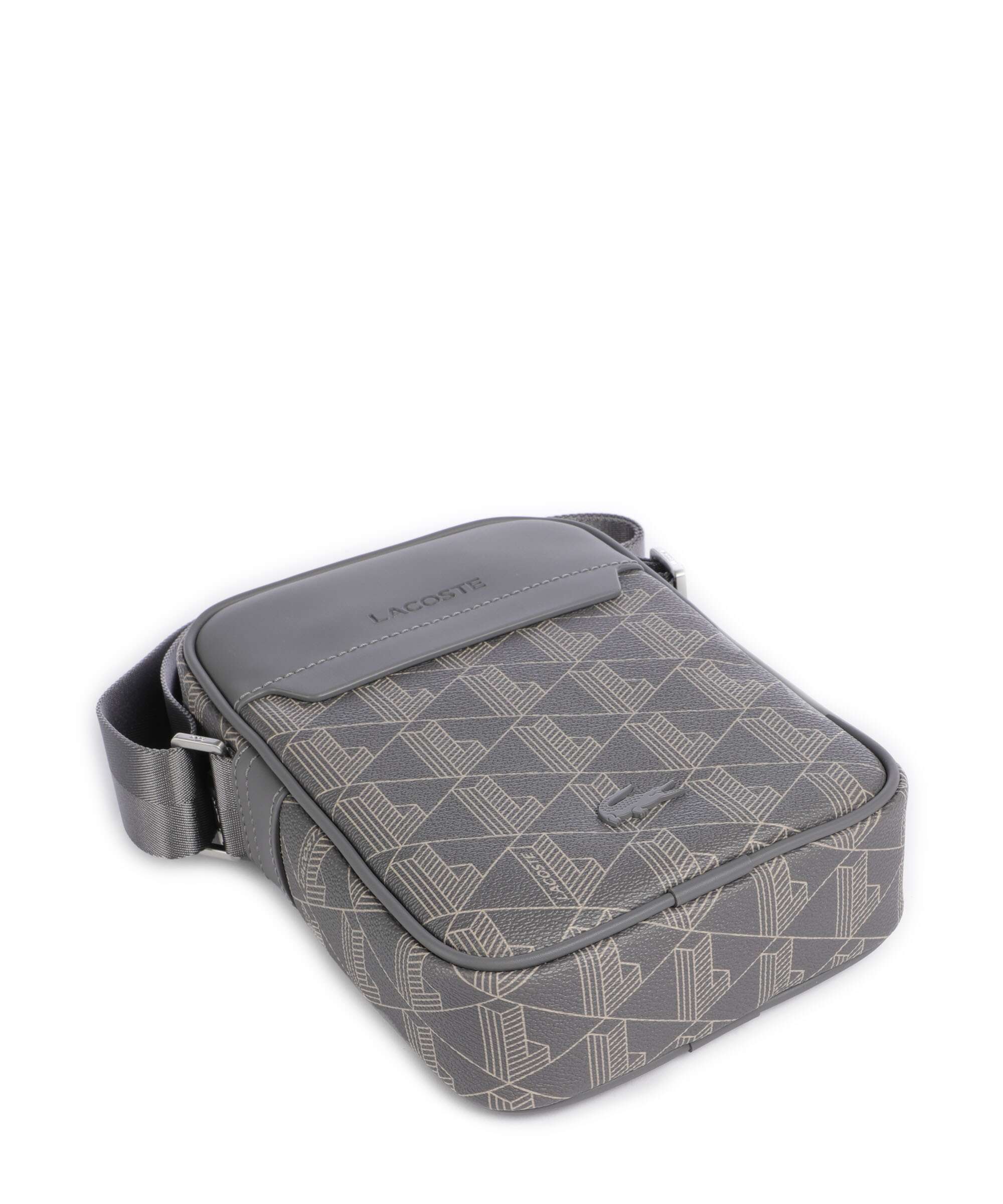 Lacoste The Blend Crossbody bag mono castlerock/string - Image 5