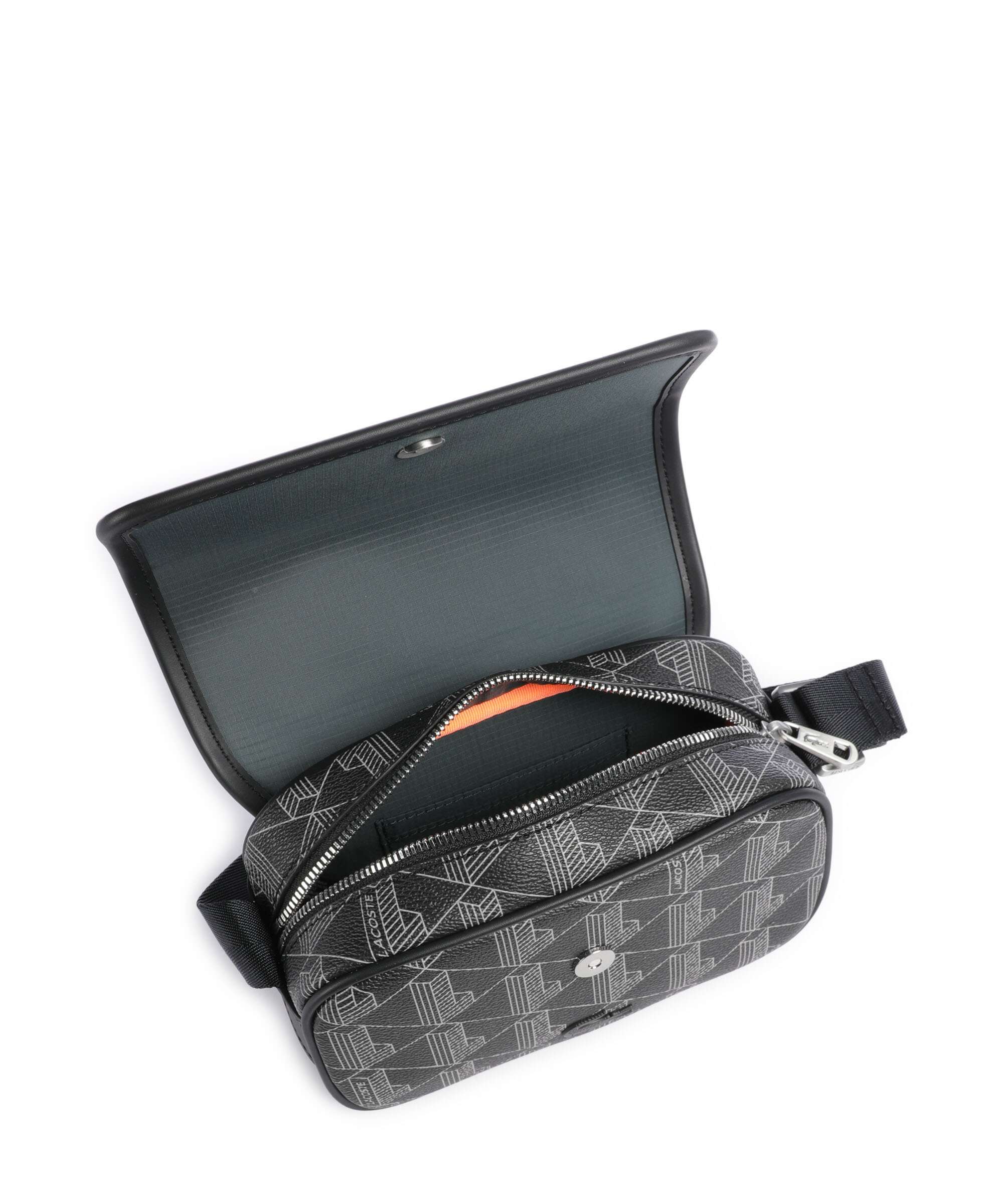 Lacoste The Blend Crossbody bag monogram/noir/gris - Image 6