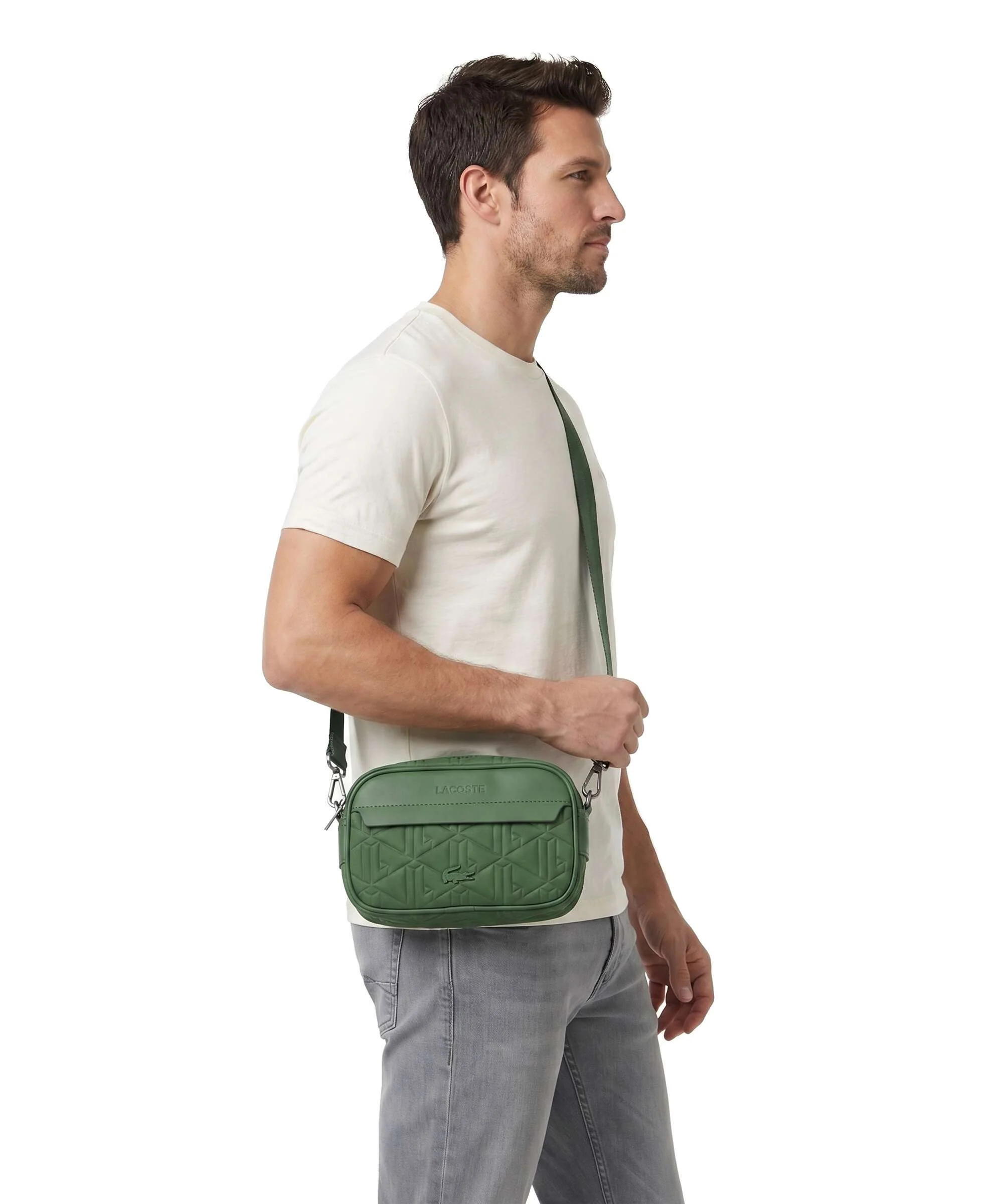 Lacoste The Blend Crossbody bag vert - Image 3