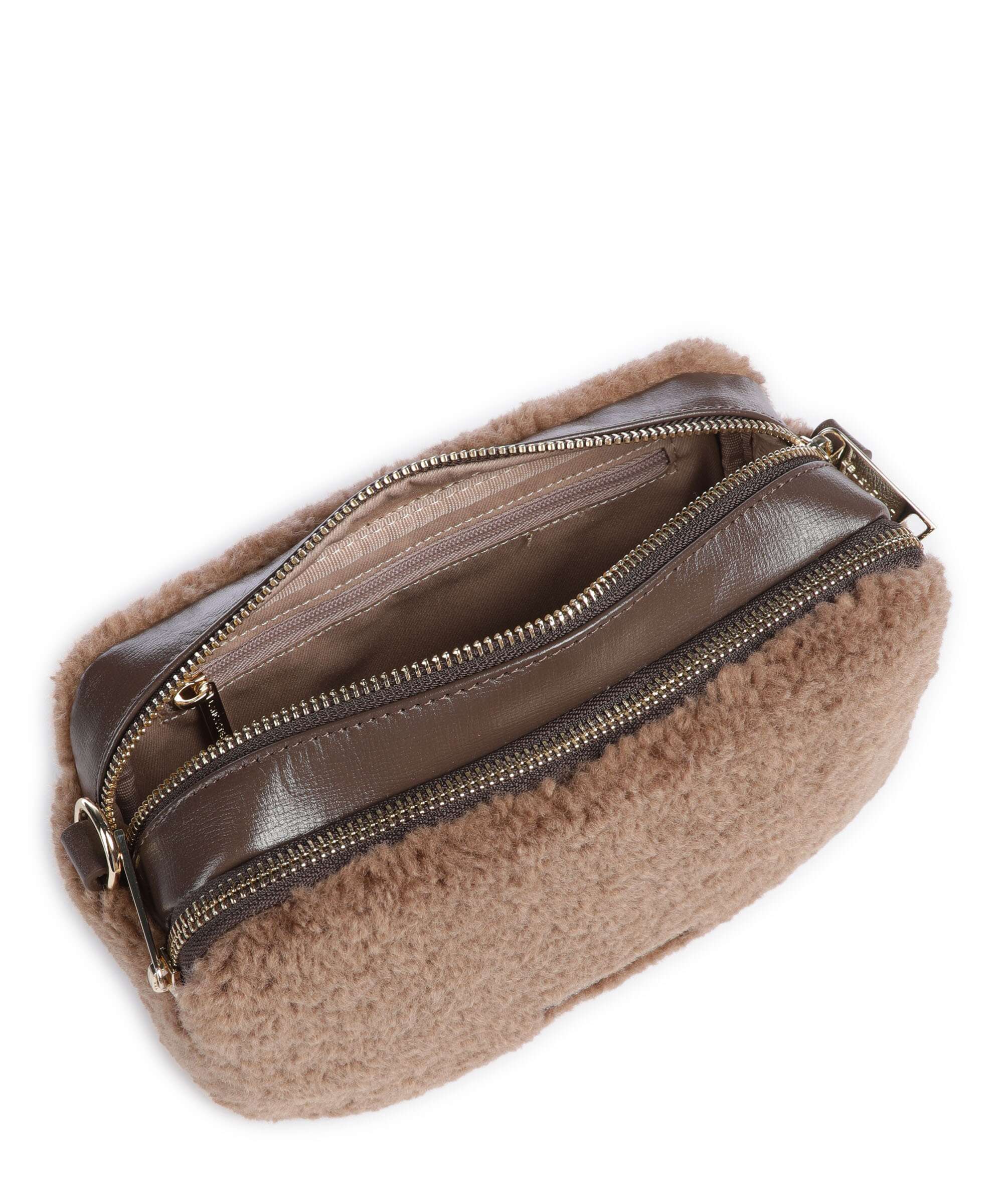 Lancaster Actual Moumoute Crossbody bag taupe - Image 6