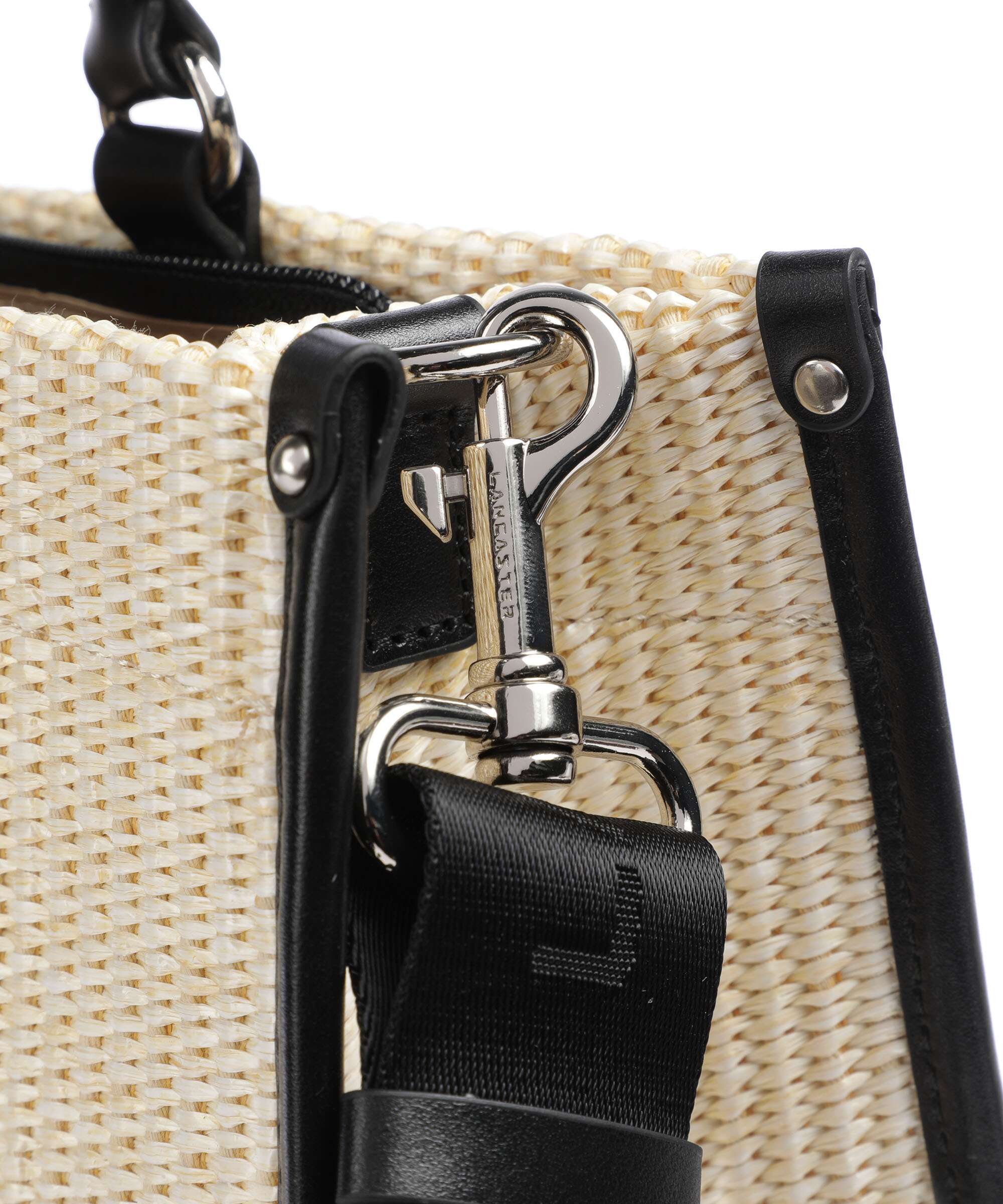 Lancaster Actual Osier Mini Handbag beige - Image 4