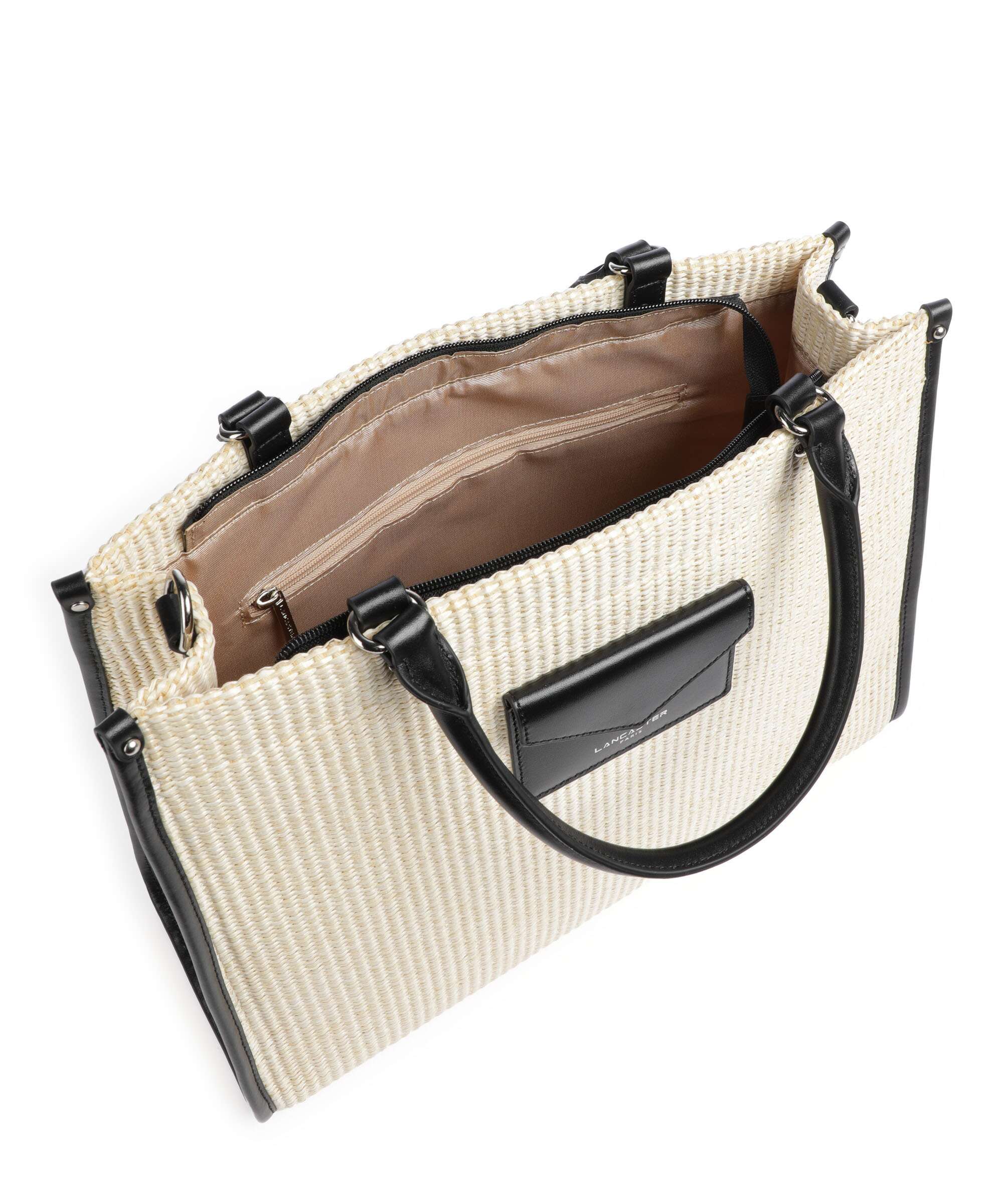 Lancaster Actual Osier Mini Handbag beige - Image 6