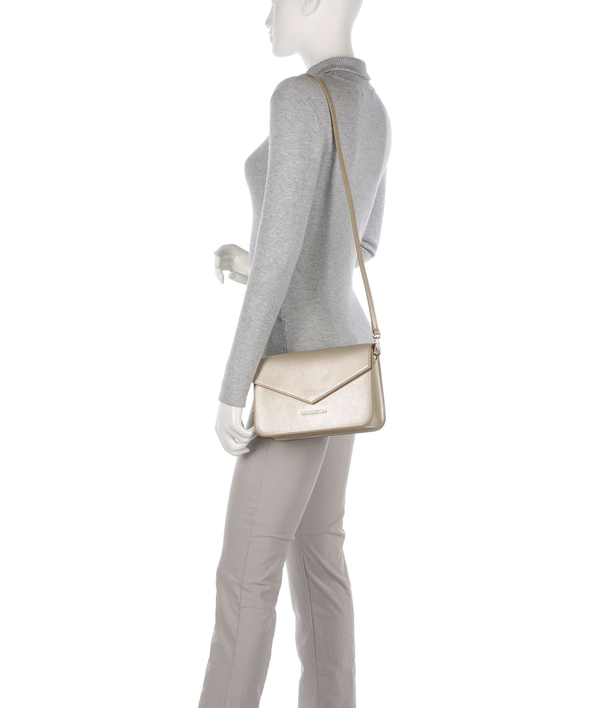 Lancaster Adeline Crossbody bag champagne - Image 3