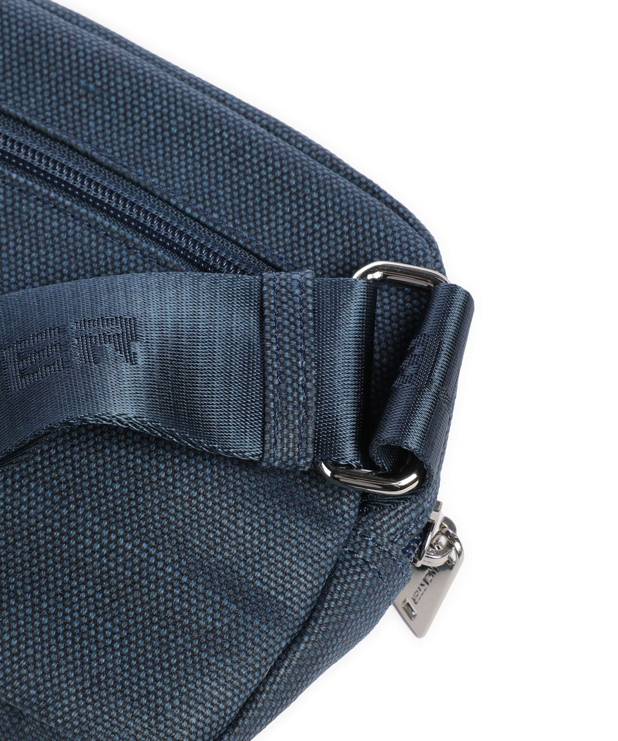 Lancaster Canvas Matelassé Belt bag bleufonc - Image 4