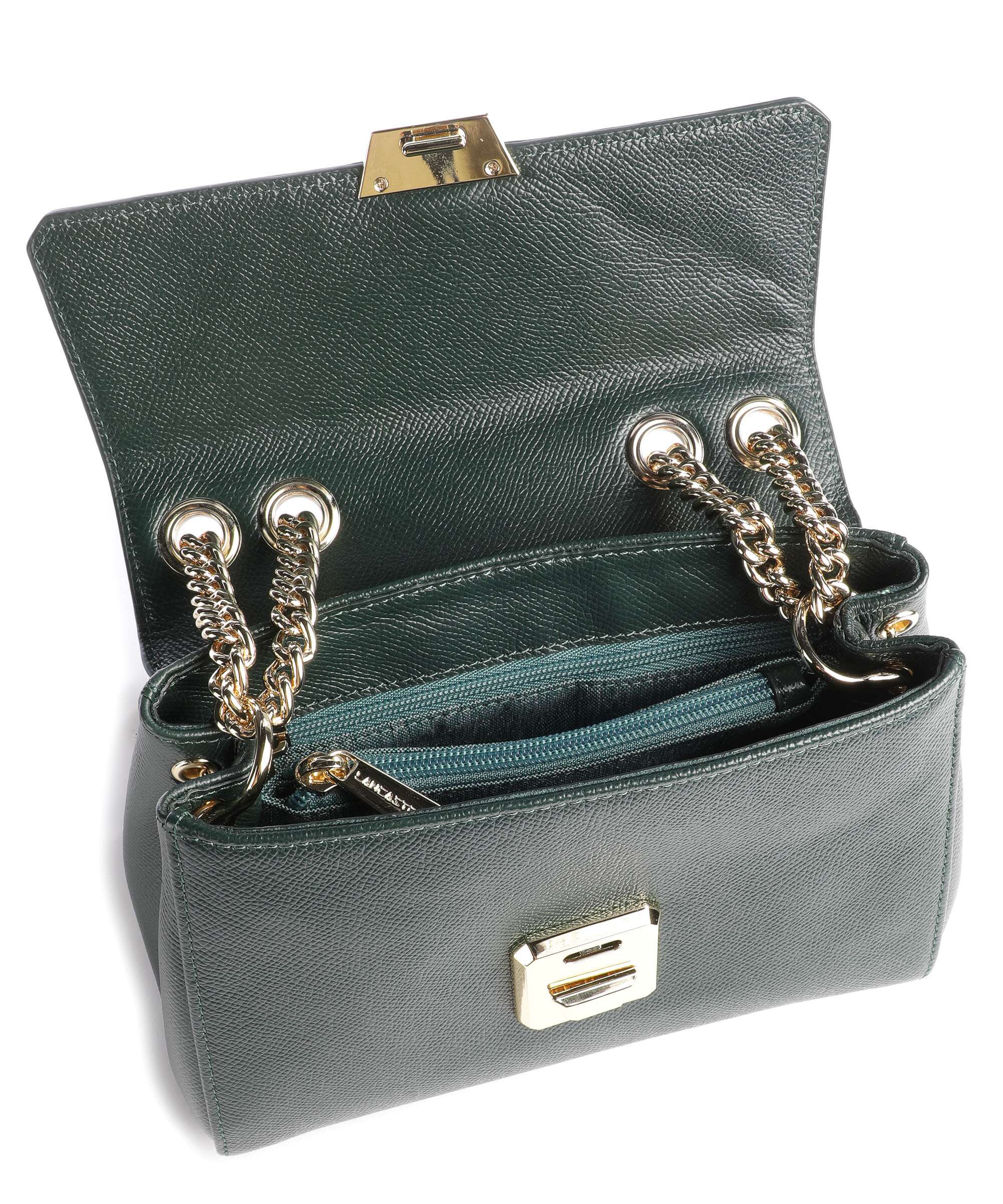 Lancaster Delphino Tina Shoulder bag vertfoncé - Image 7