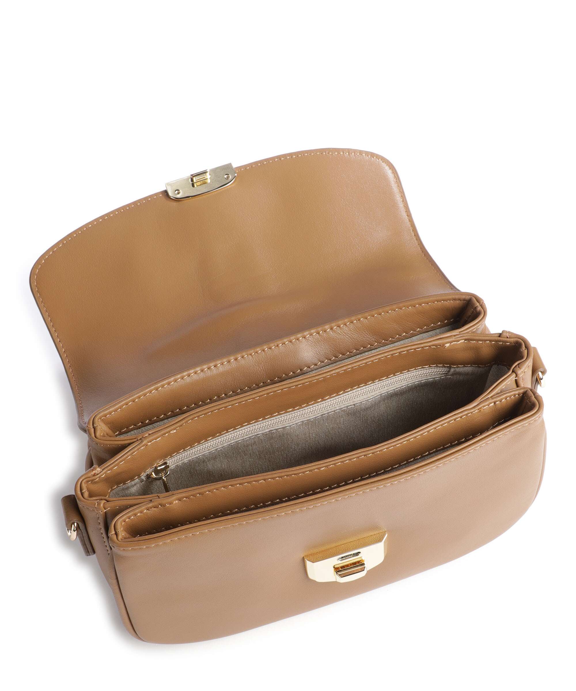 Lancaster Donna Fia Crossbody bag vison - Image 6
