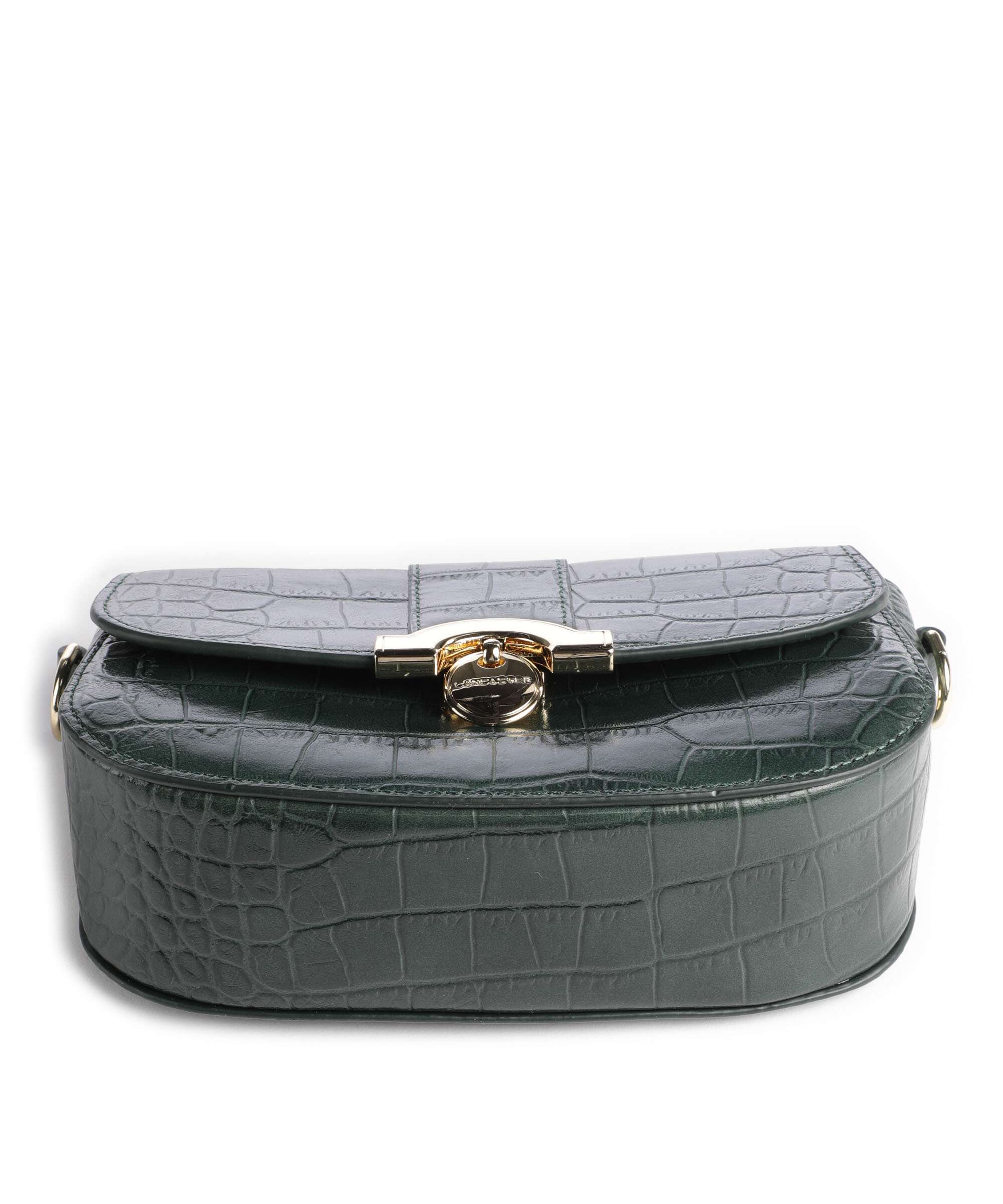 Lancaster Exotic CN Croco Crossbody bag vertforĂȘt - Image 5