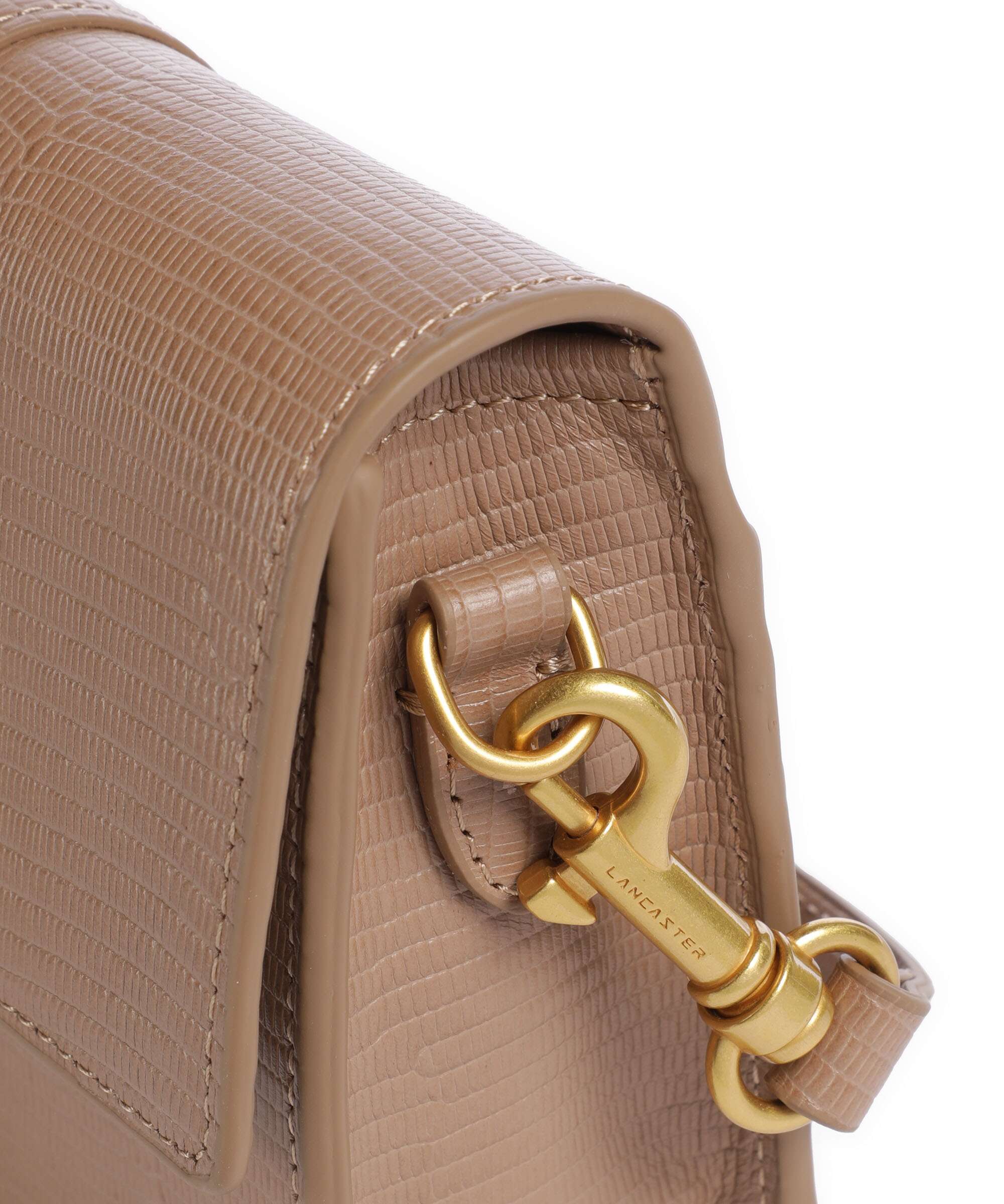 Lancaster Exotic Ily Crossbody bag sable/lézard - Image 4