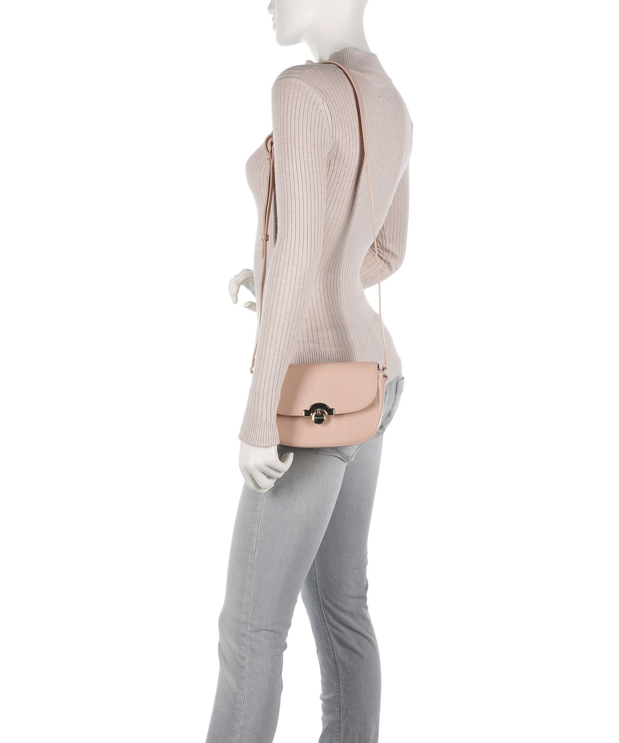Lancaster Paris Médaille Crossbody bag nude - Image 3