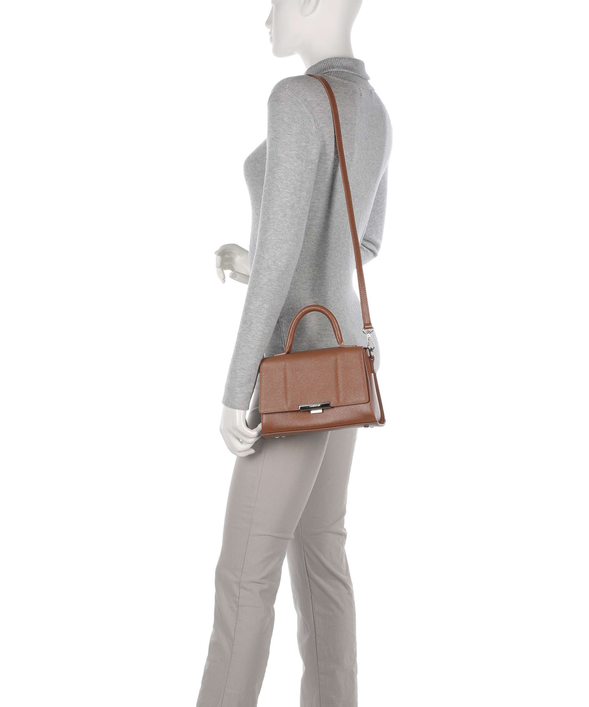 Lancaster Sesame Trinity Handbag camel - Image 3