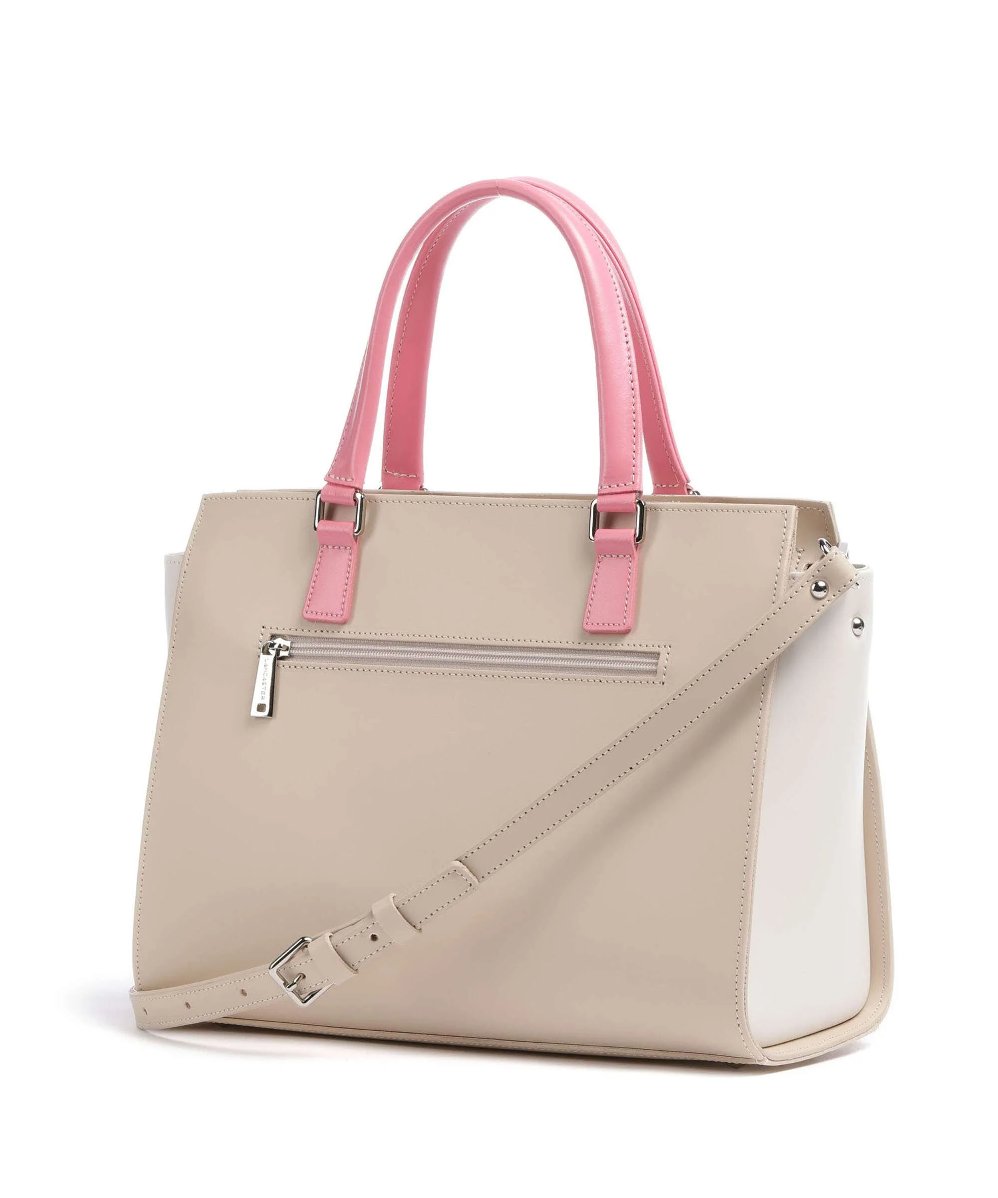 Lancaster Smooth Handbag beige - Image 2