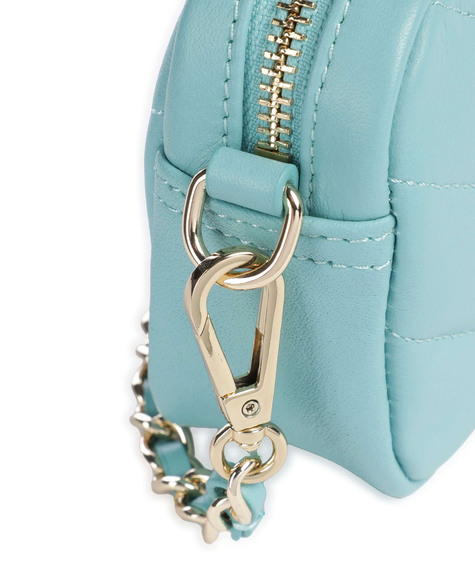 Lancaster Soft Matelassé Crossbody bag lagon - Image 4