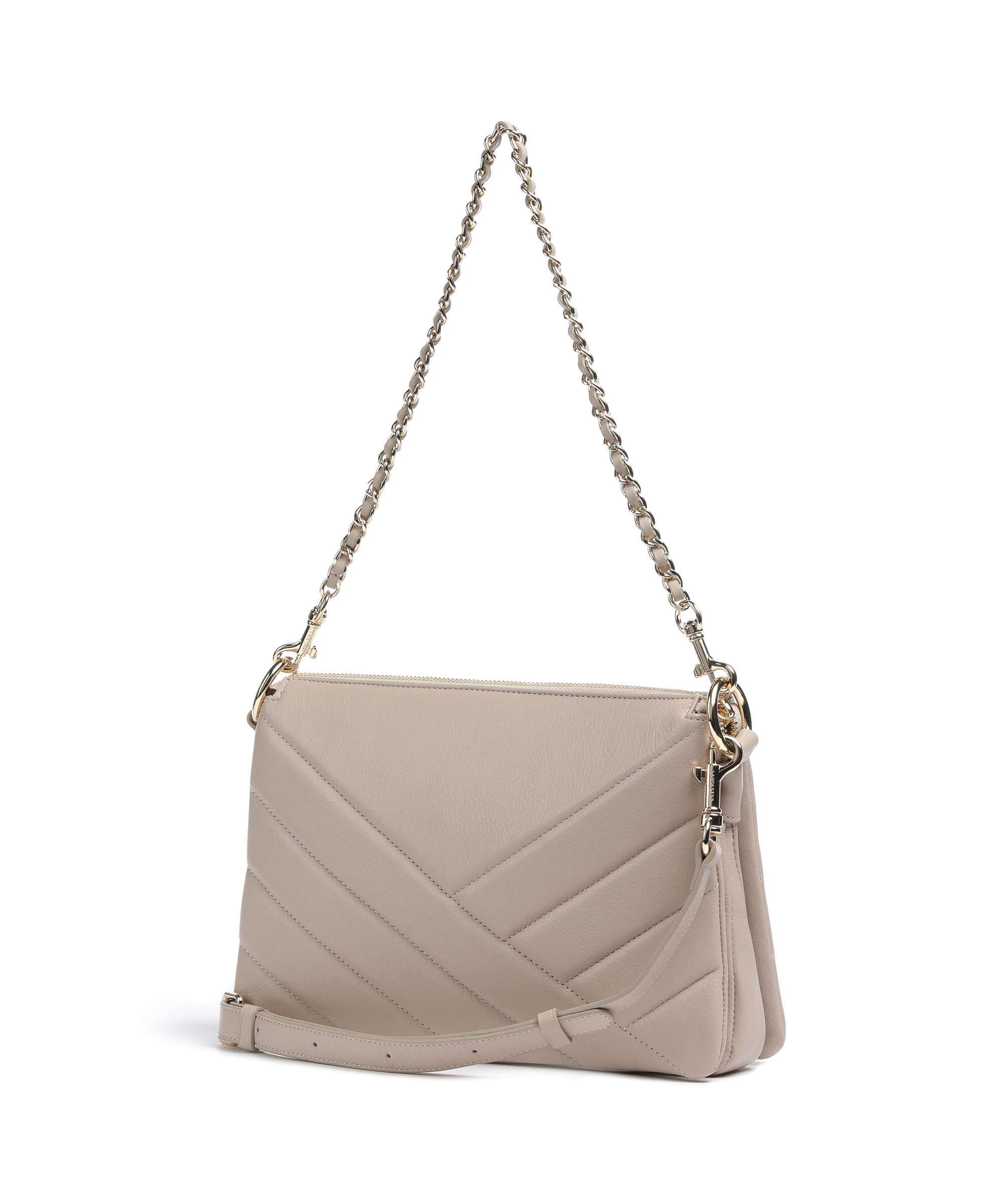Lancaster Soft Matelassé Shoulder bag beige - Image 2