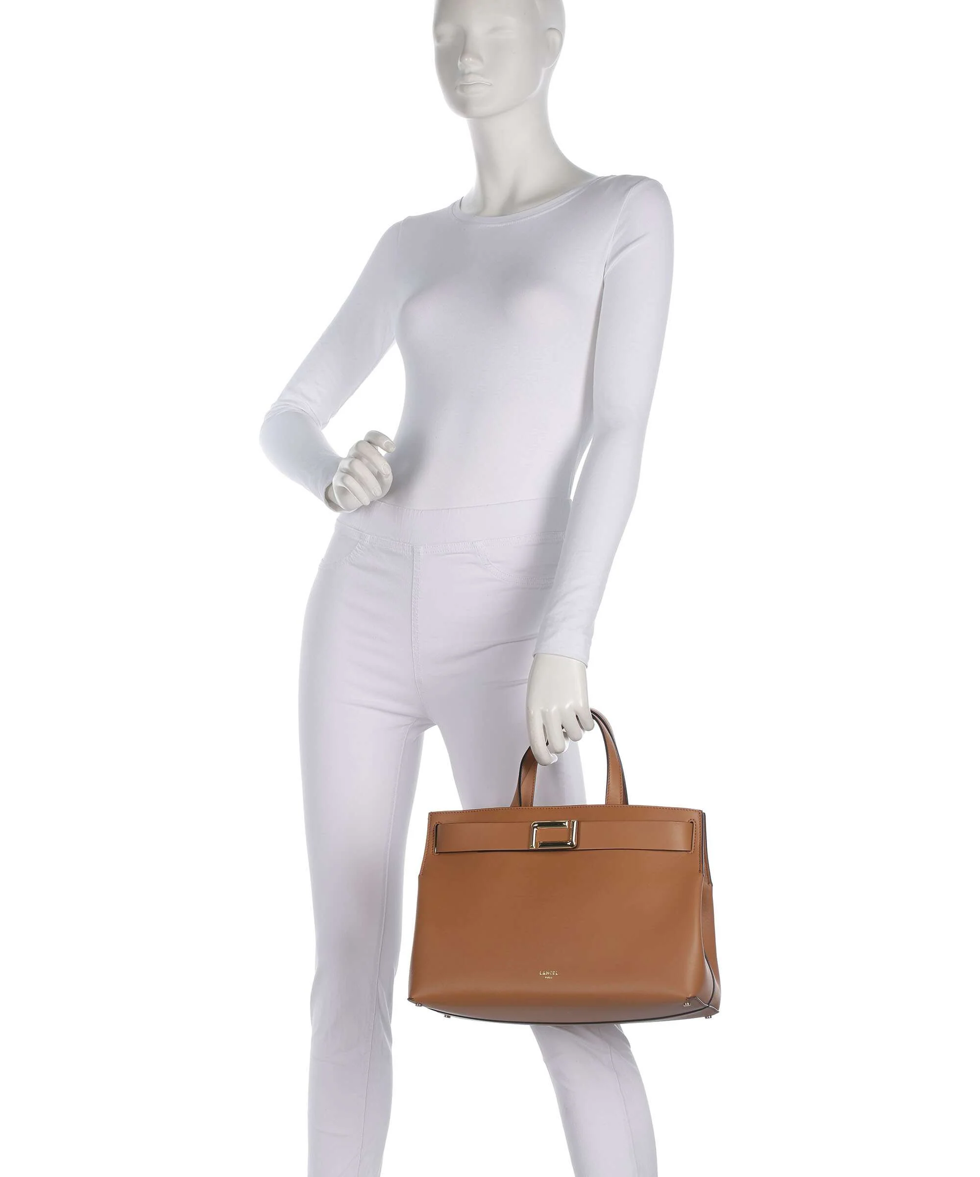 Lancel Angele M Handbag camel - Image 3