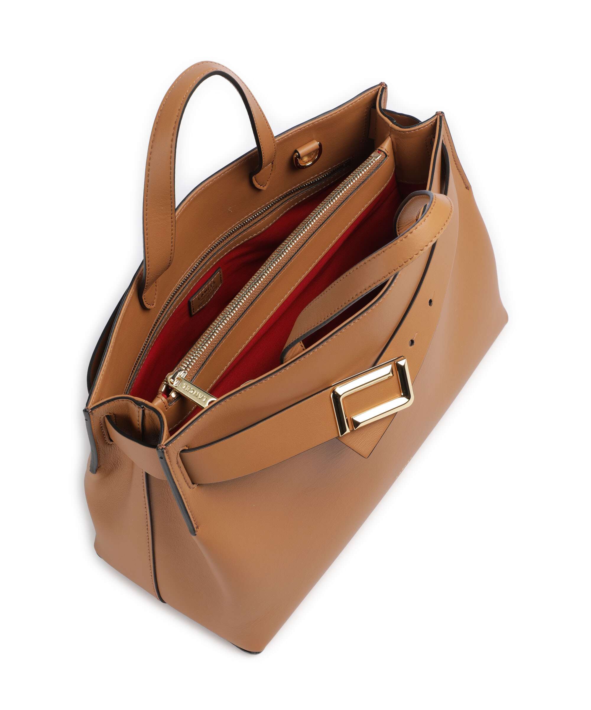 Lancel Angele M Handbag camel - Image 6