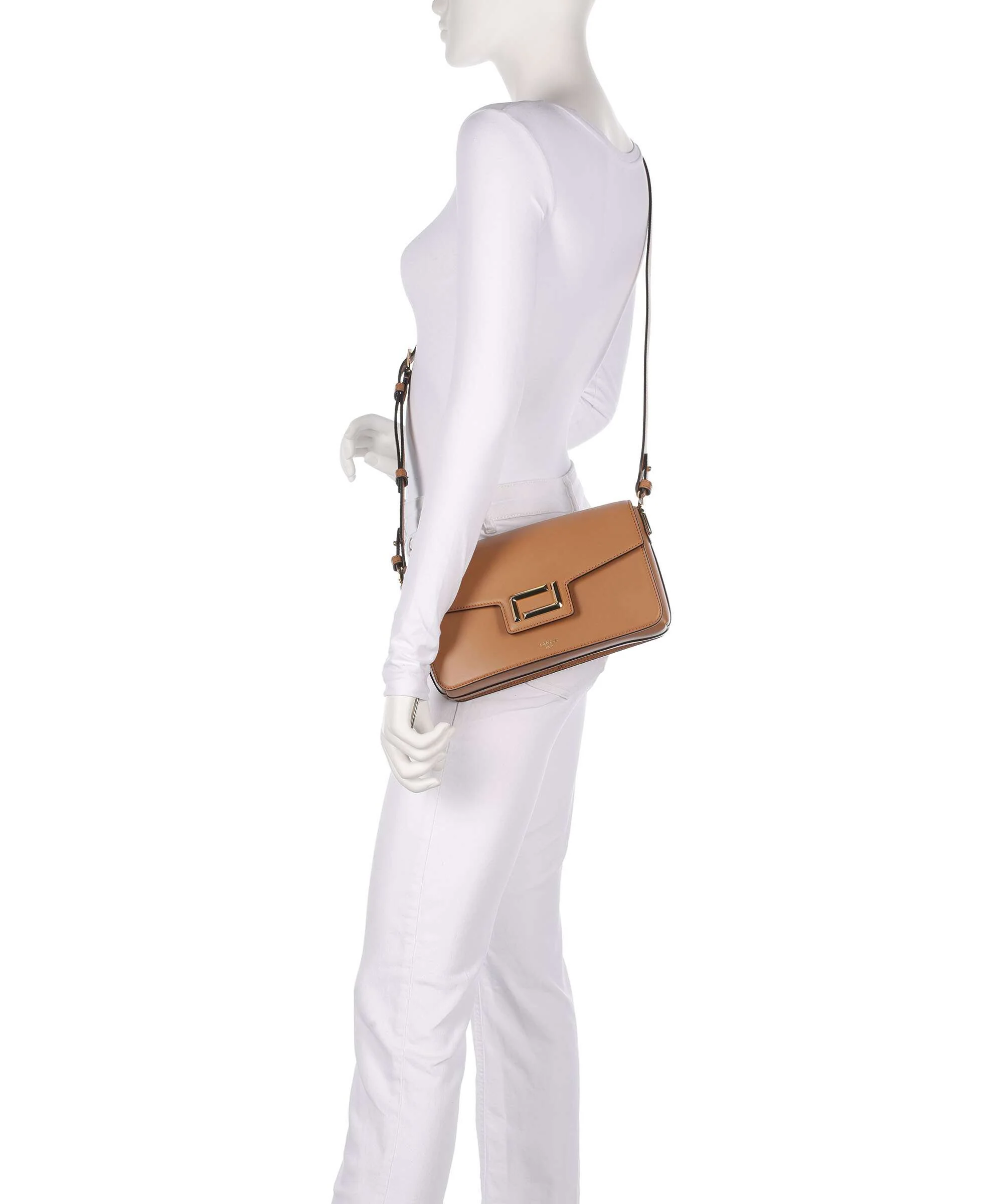 Lancel Angele M Shoulder bag camel - Image 4