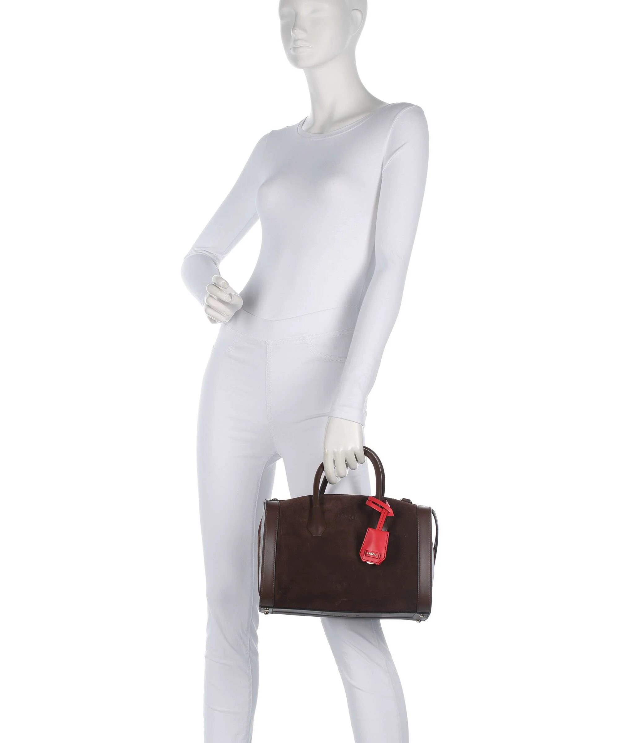Lancel BCBG Bowling M Handbag coconut - Image 3