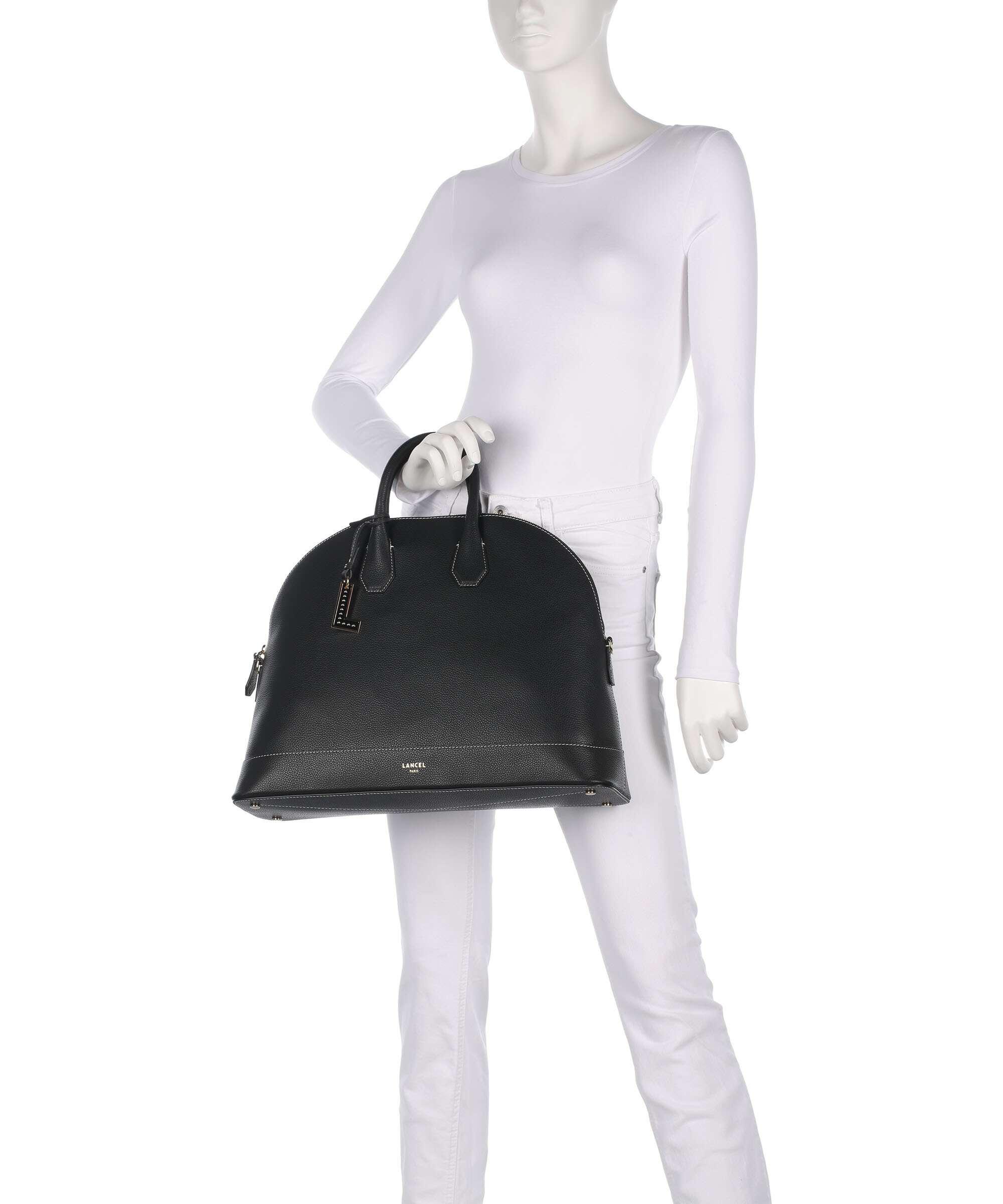 Lancel Belleville Bugatti L Handbag black - Image 3