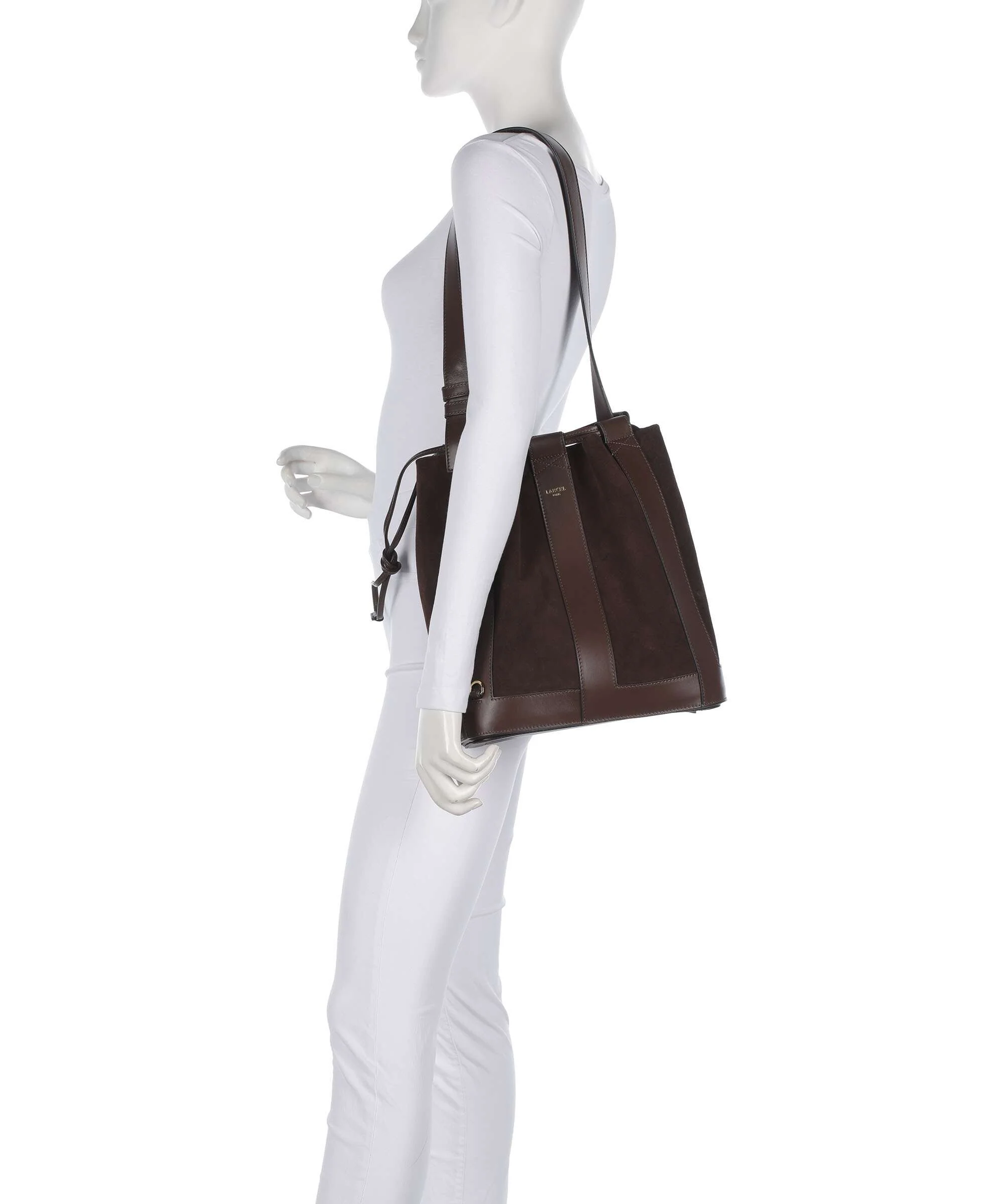 Lancel Elles M Bucket bag coconut - Image 3
