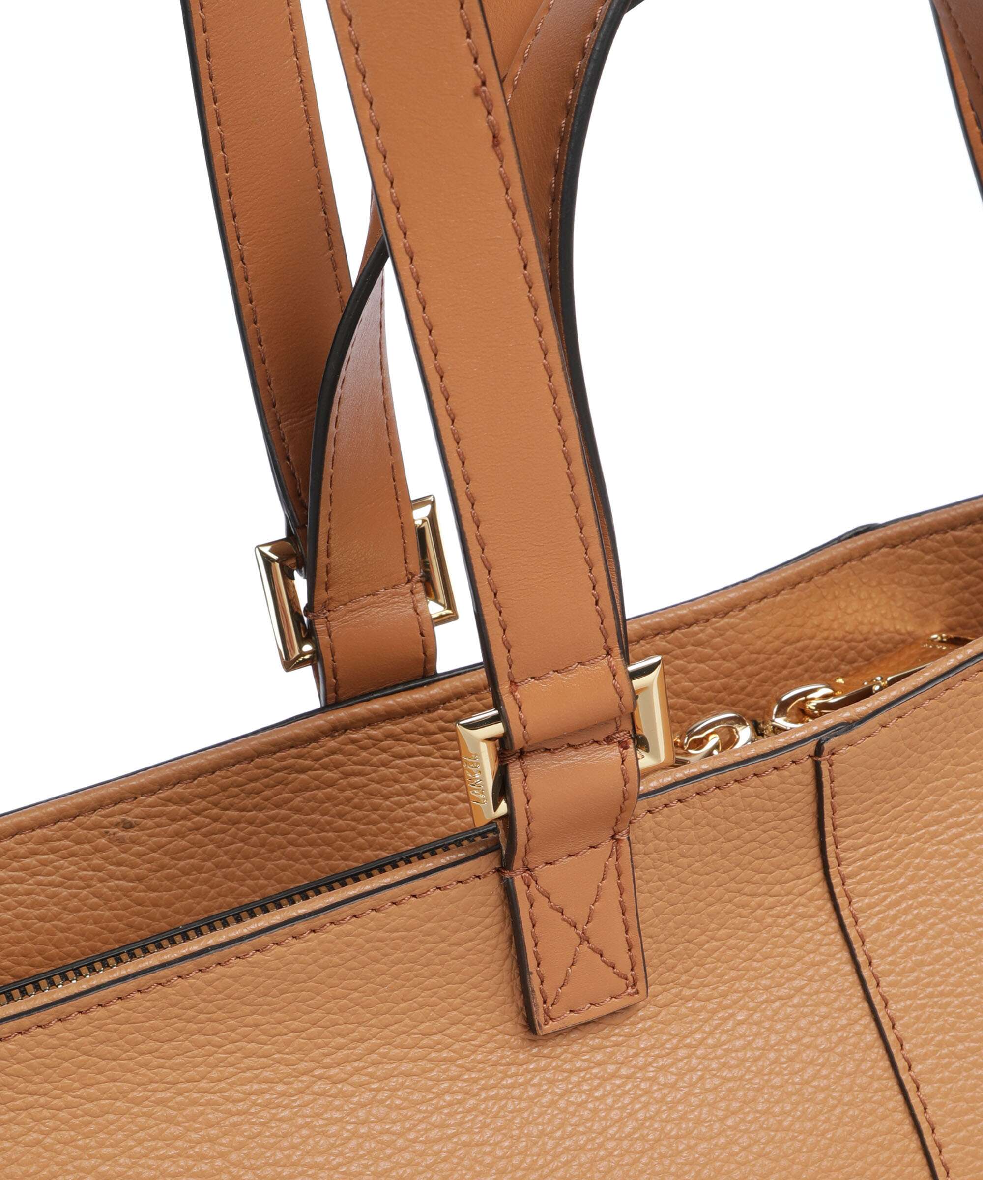 Lancel Enveloppe M Tote bag camel - Image 4