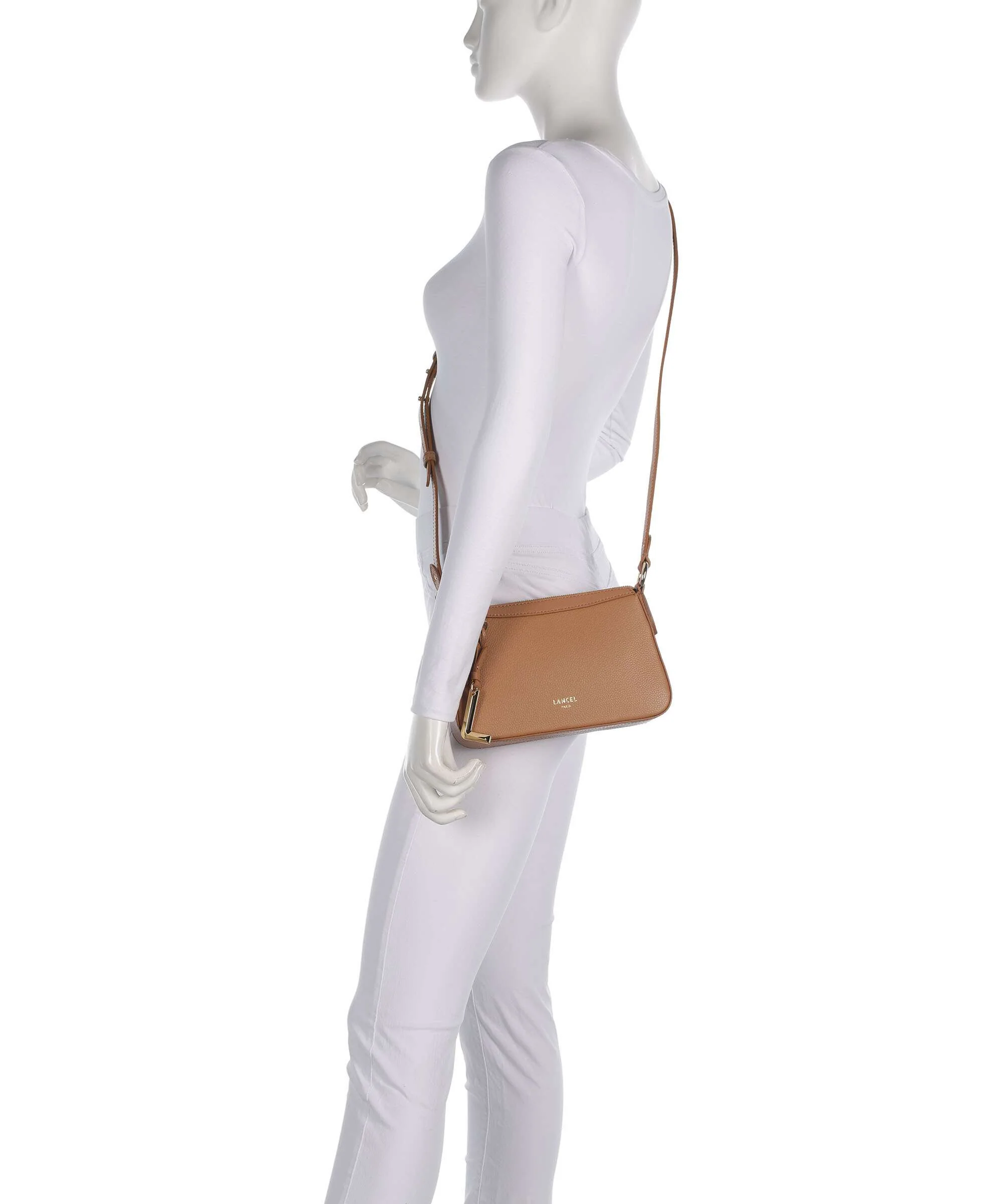Lancel Faubourg Mini Crossbody bag camel - Image 3