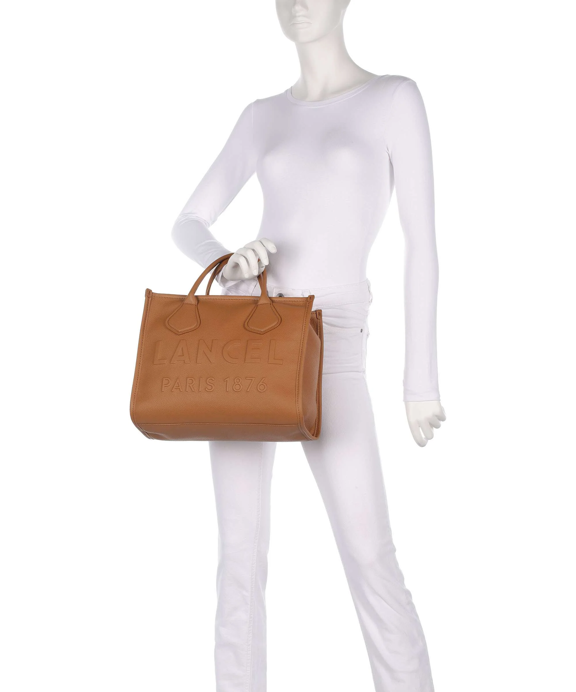 Lancel Jour M Handbag camel - Image 3