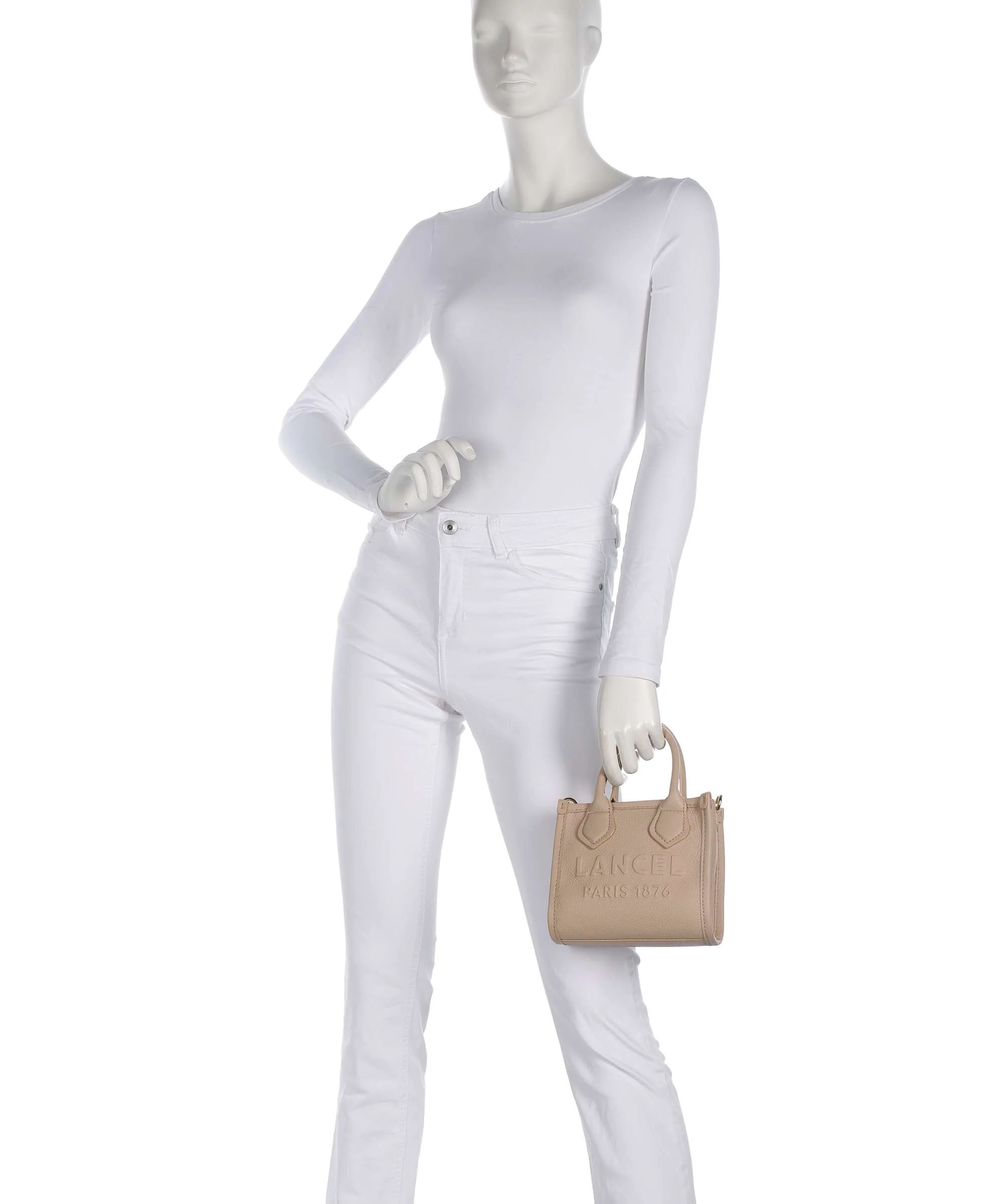Lancel Jour Mini Crossbody bag cappuccino - Image 3