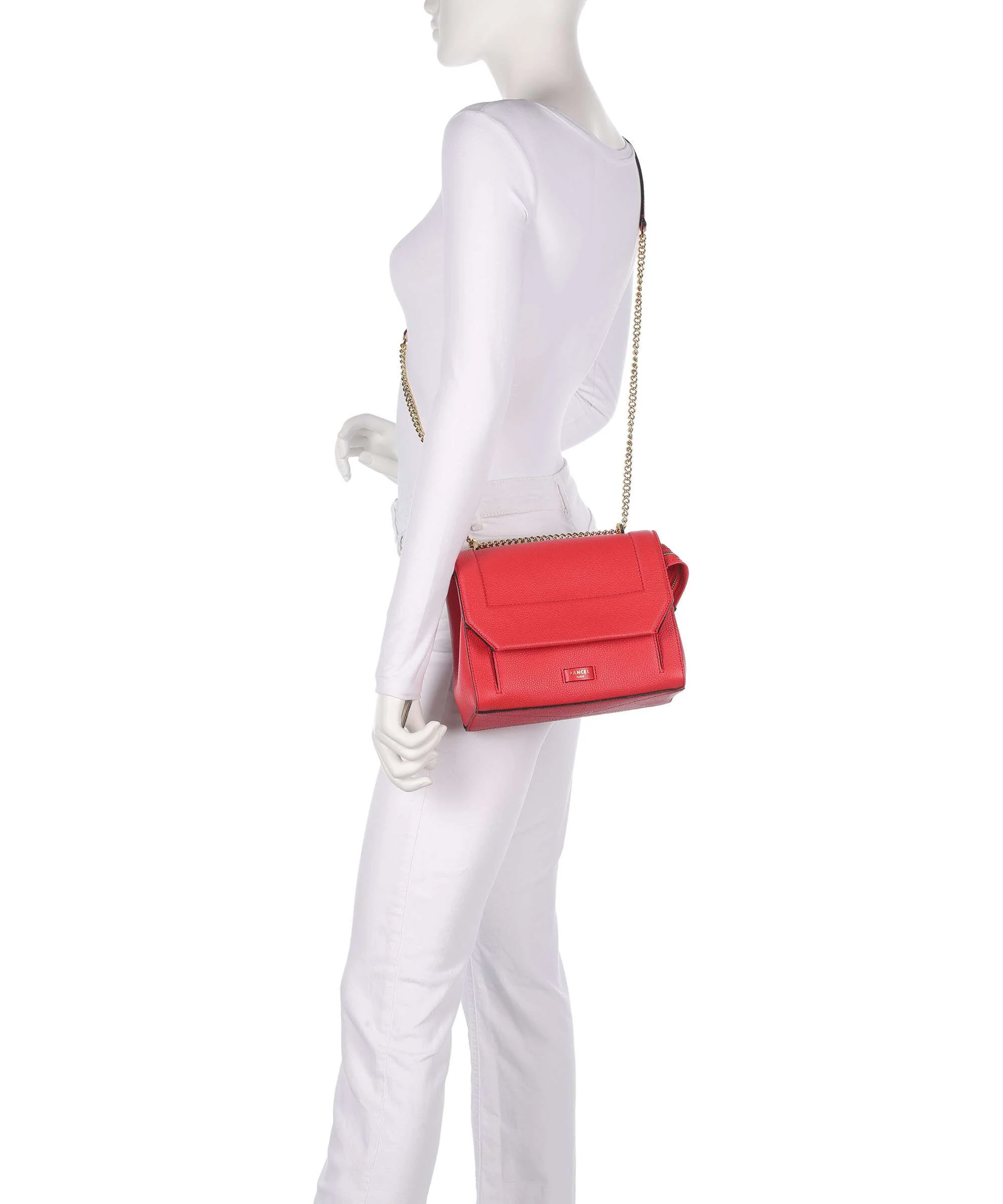 Lancel Ninon M Shoulder bag kiss red - Image 3