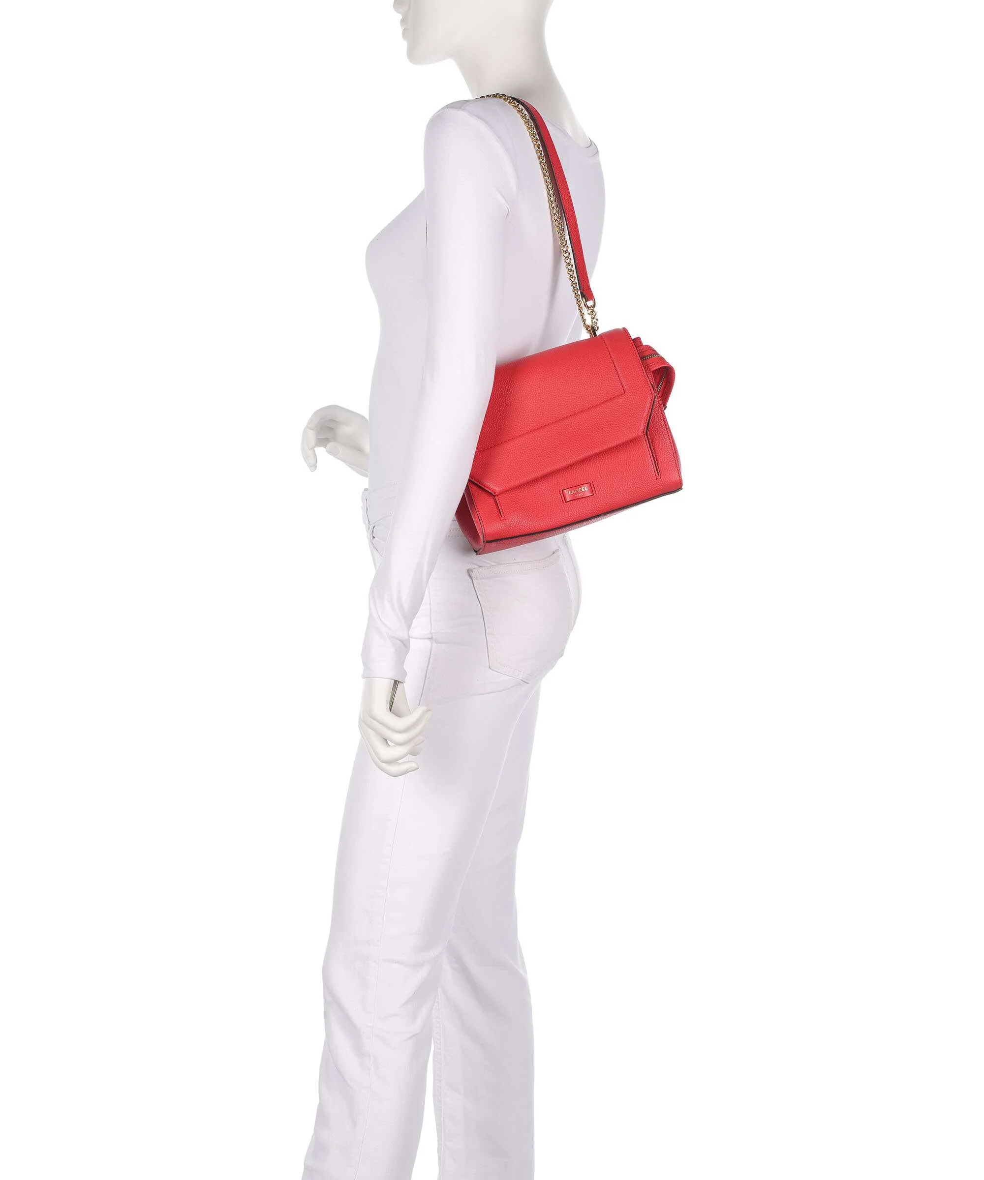 Lancel Ninon M Shoulder bag kiss red - Image 4
